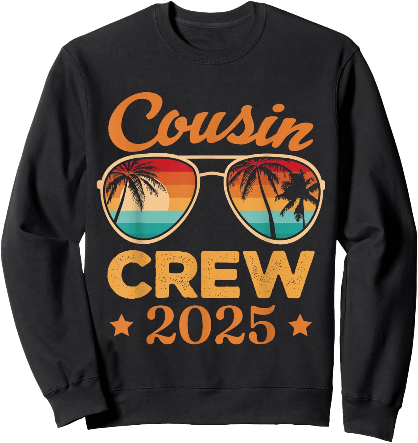 Cousin Crew 2025 Sweatshirt - Sweatshirt | Black