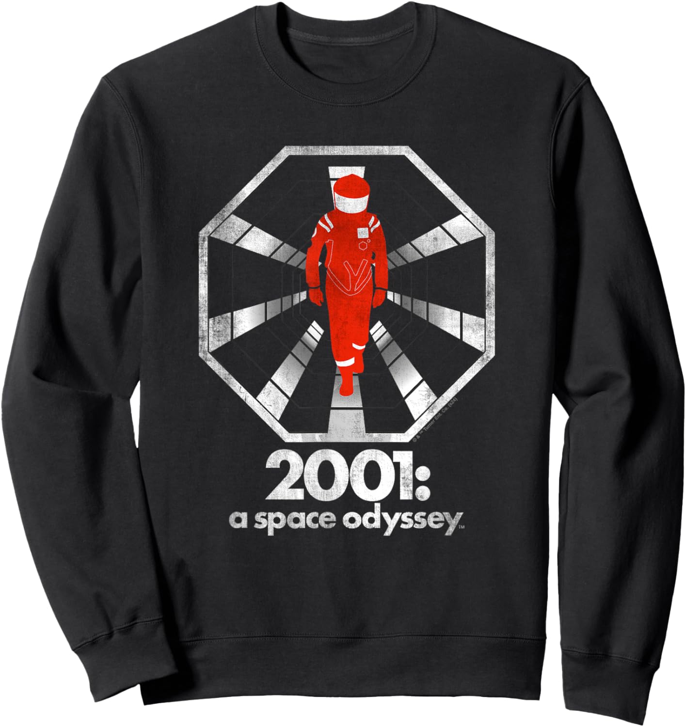 2001: A Space Odyssey Spaceman Logo Sweatshirt - Sweatshirt | Black