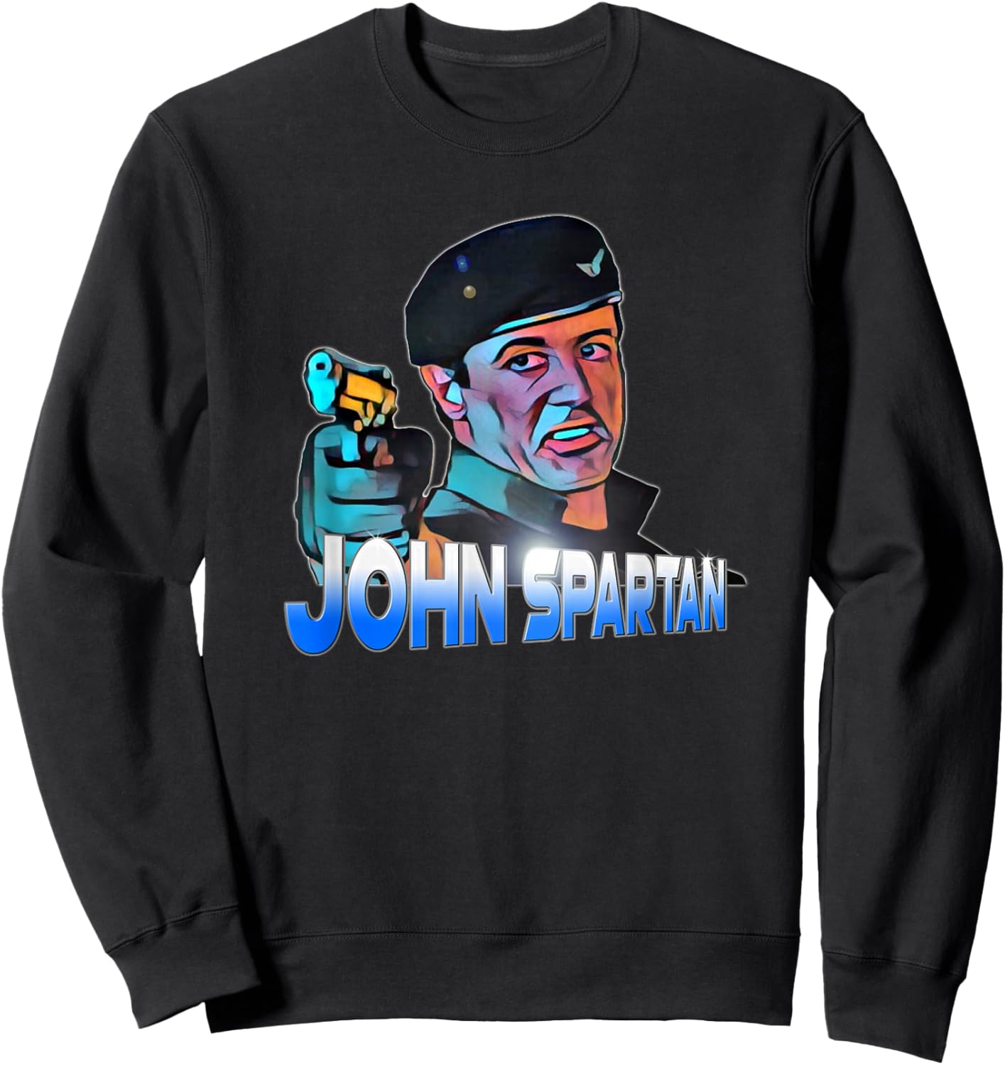 Action Demolition Sweatshirt - Sweatshirt | Black