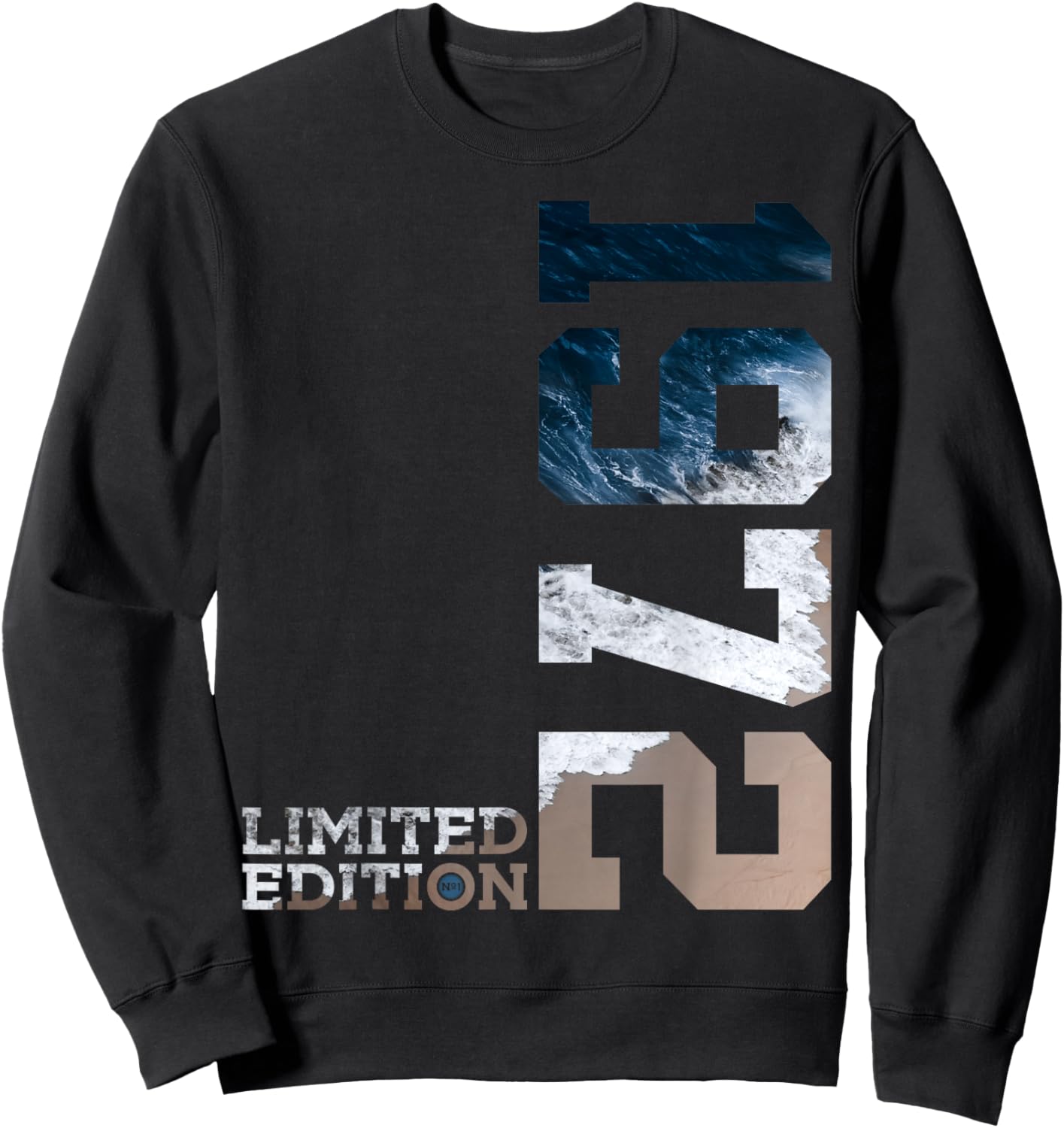 54 Jahre 54. Geburtstag Limited Edition 1972 Sweatshirt - Sweatshirt | Black