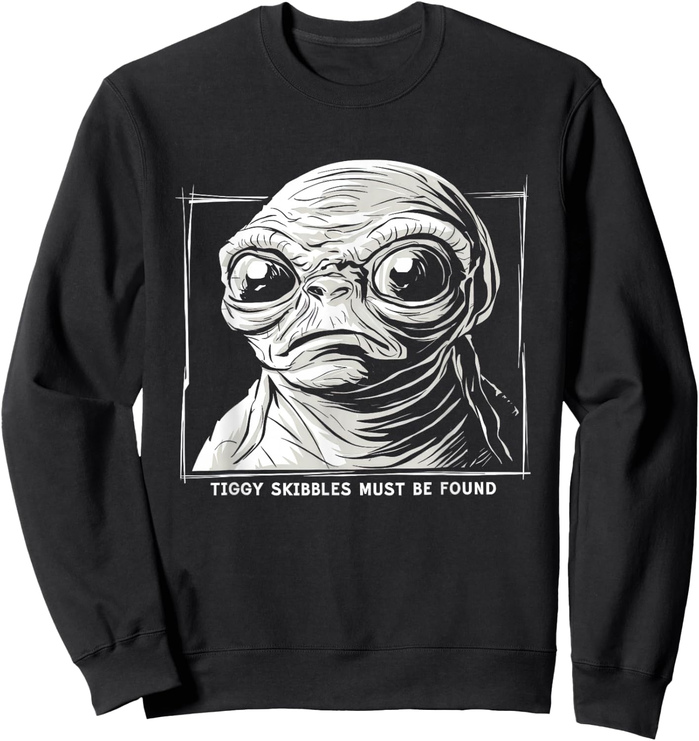 Tiggy Skibbles Must Be Found Sweatshirt - Sweatshirt | Black