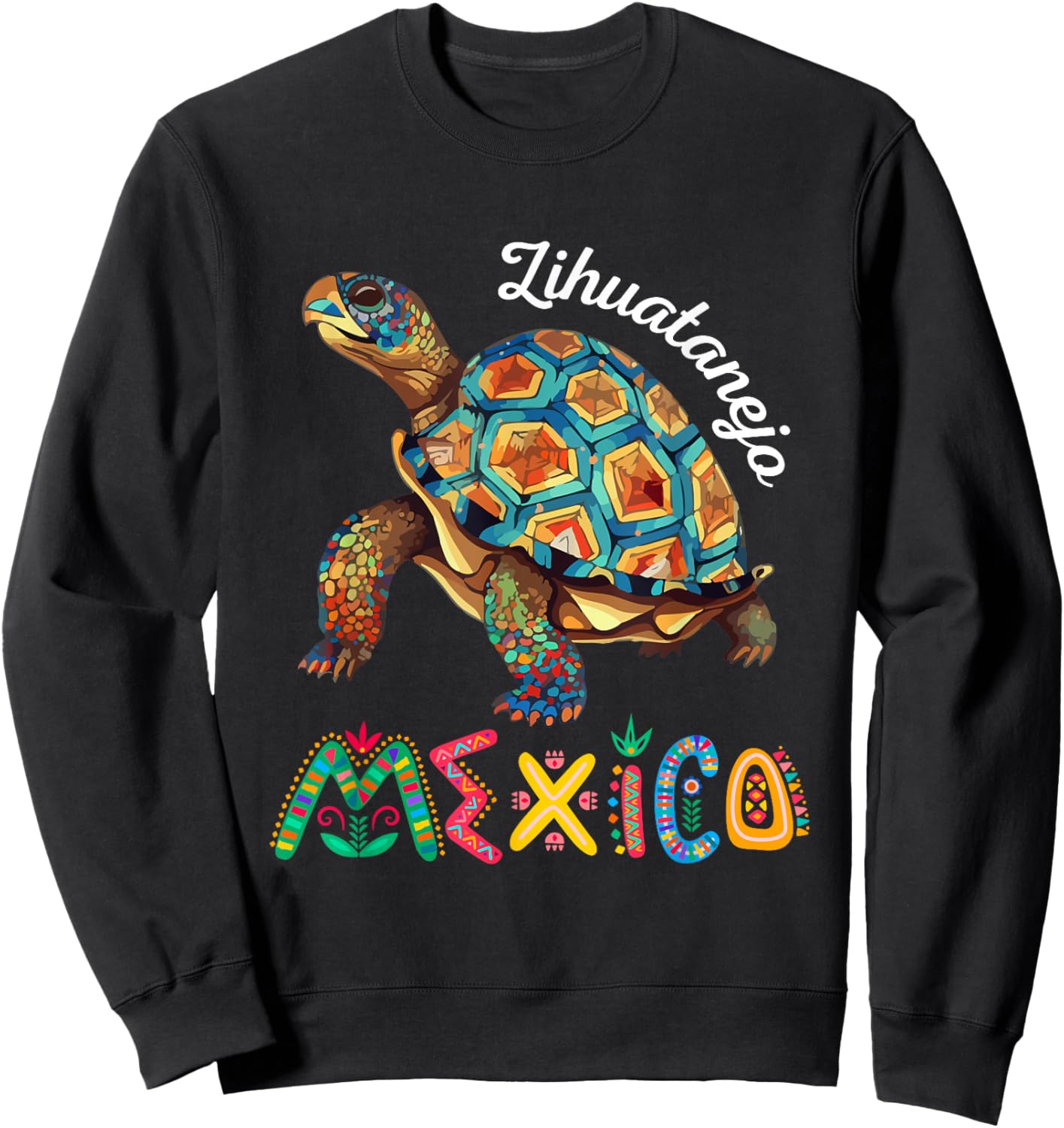 Zihuatanejo Souvenir / Zihuatanejo Sweatshirt - Sweatshirt | Black