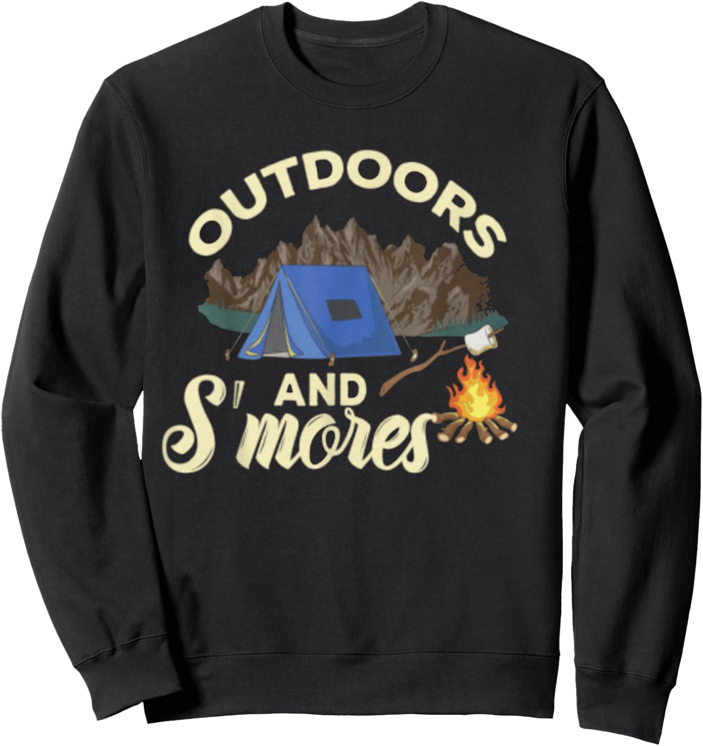 Caming Shirt Sweatshirt - Sweatshirt | Black