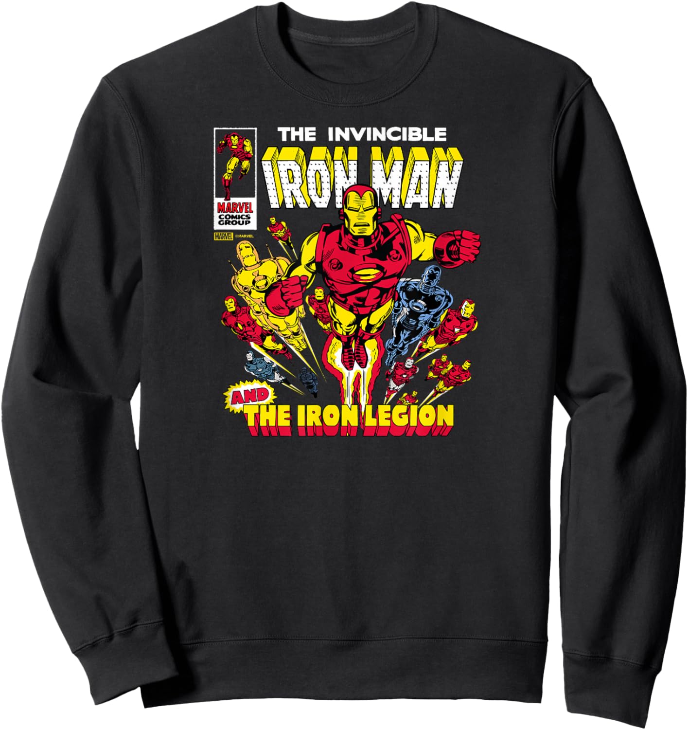 Iron Man - Comic Cover Sweatshirt - Sweatshirt | Black