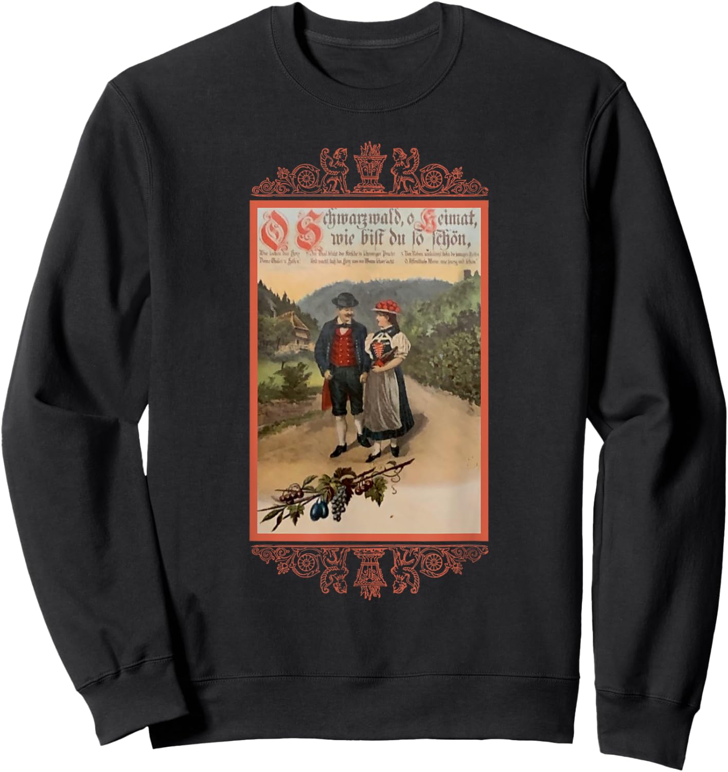 Germany Schwarzwald Black Forest Sweatshirt - Sweatshirt | Black