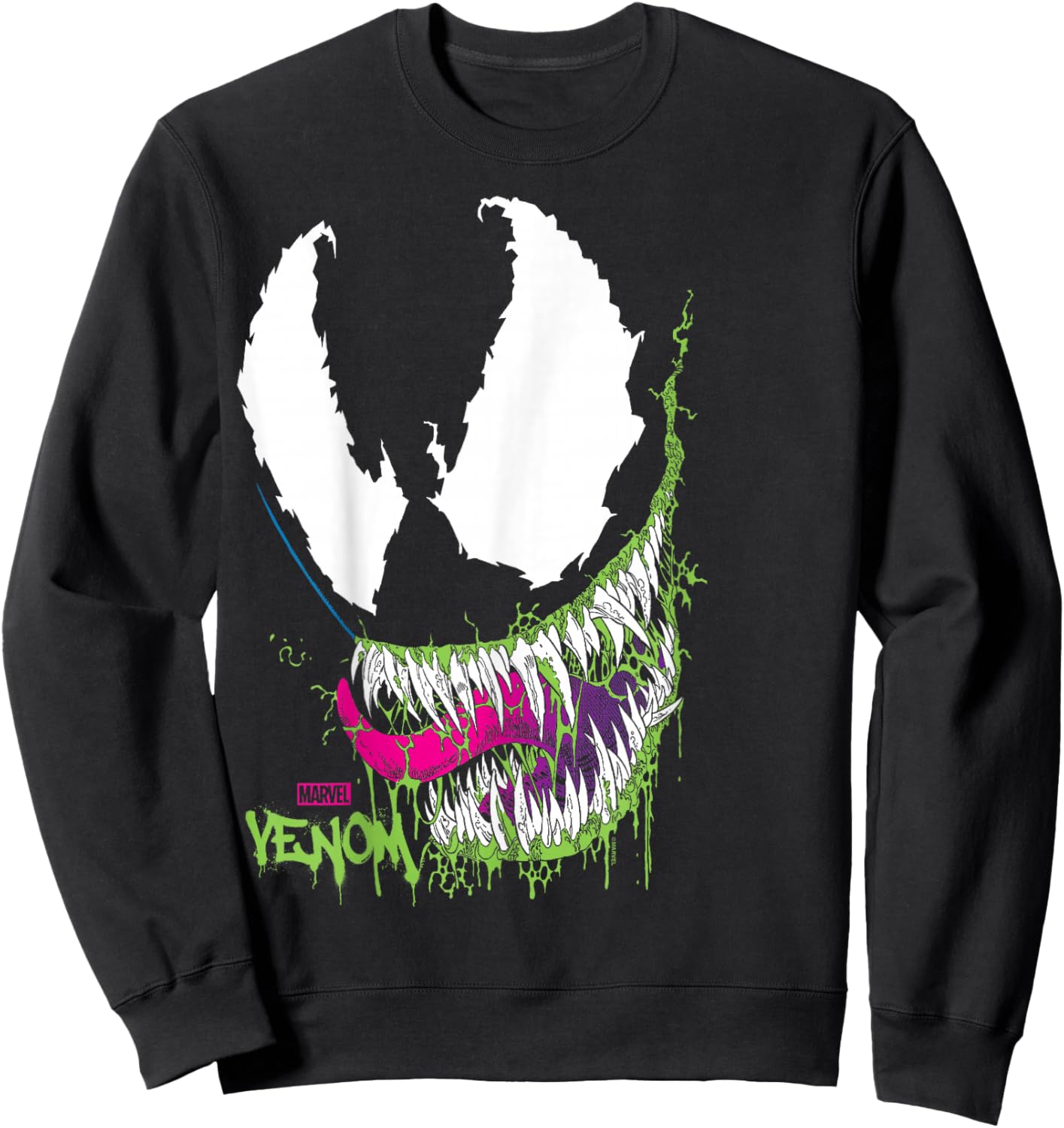 Venom Portrait Sweatshirt - Sweatshirt | Black