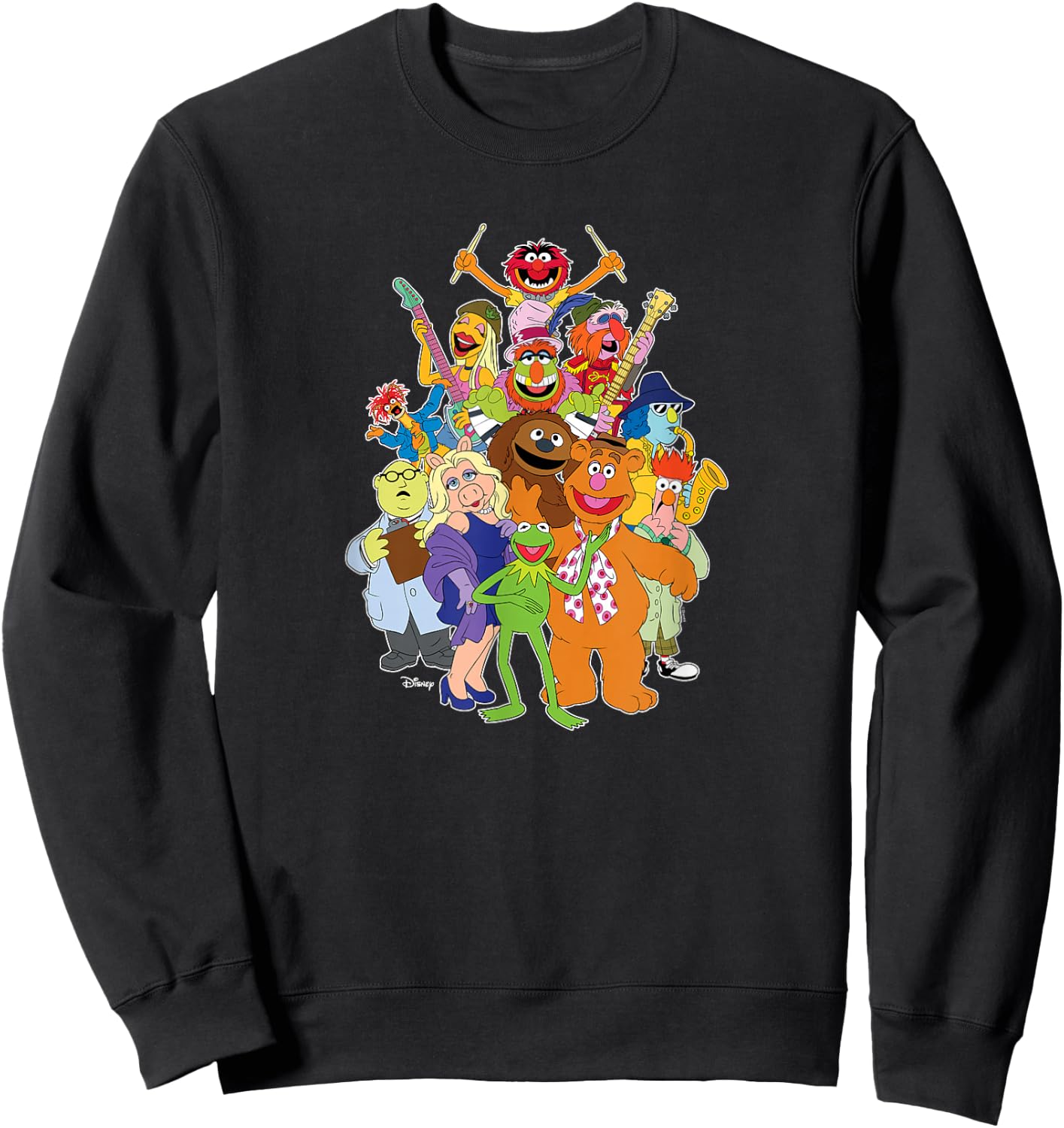Disney - The Muppets Group Sweatshirt - Sweatshirt | Black
