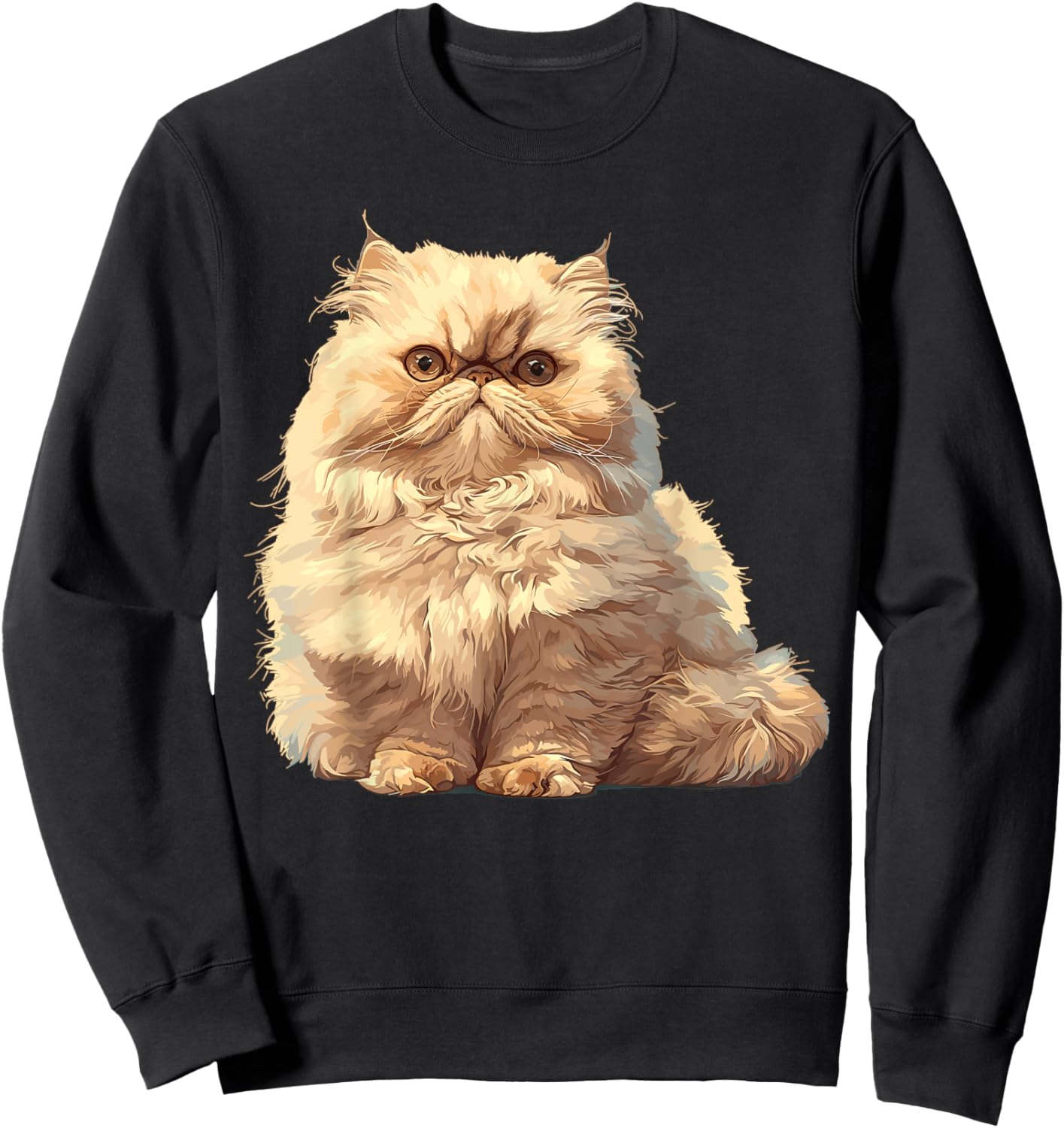 Persian Cats Persian Cat Sweatshirt - Sweatshirt | Black