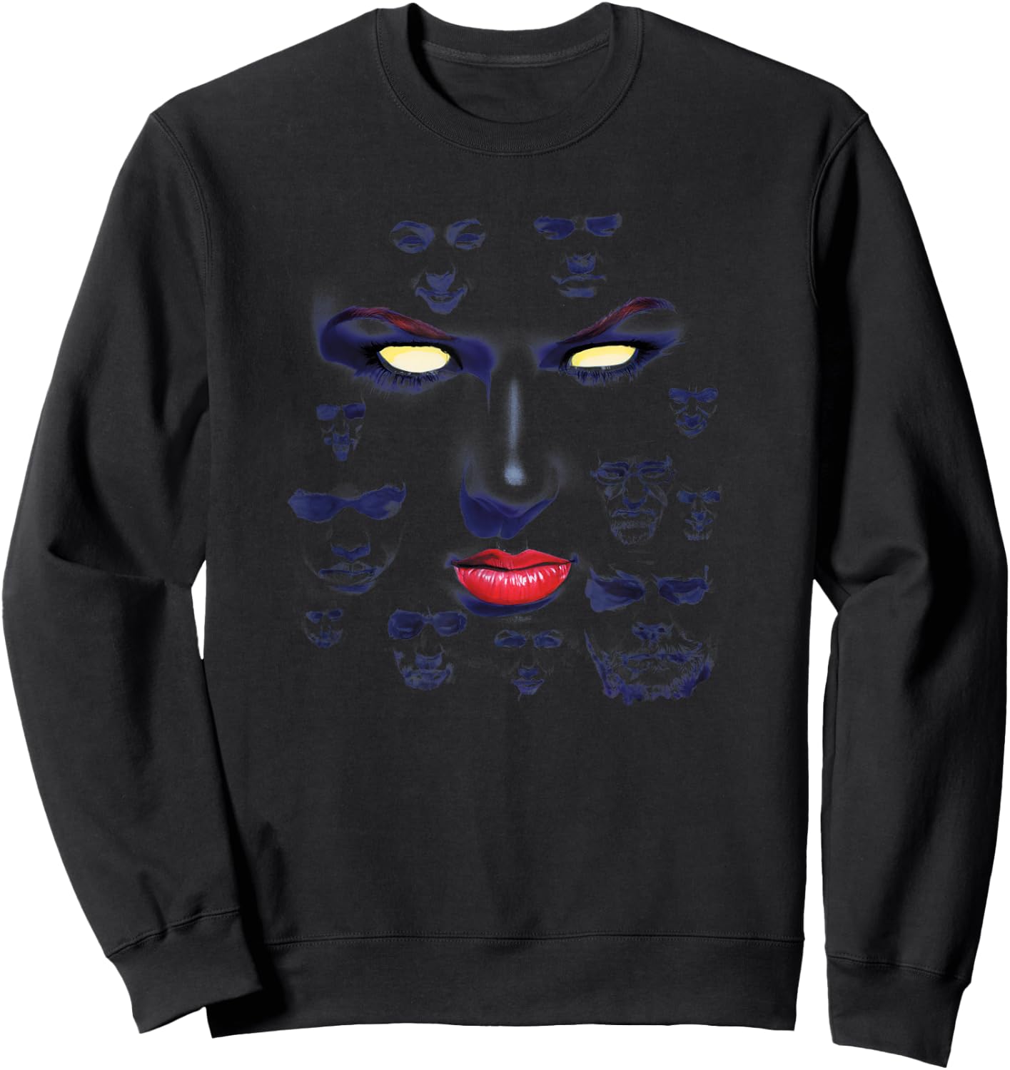 Marvel X-Men Mystique Eyes Sweatshirt - Sweatshirt | Black
