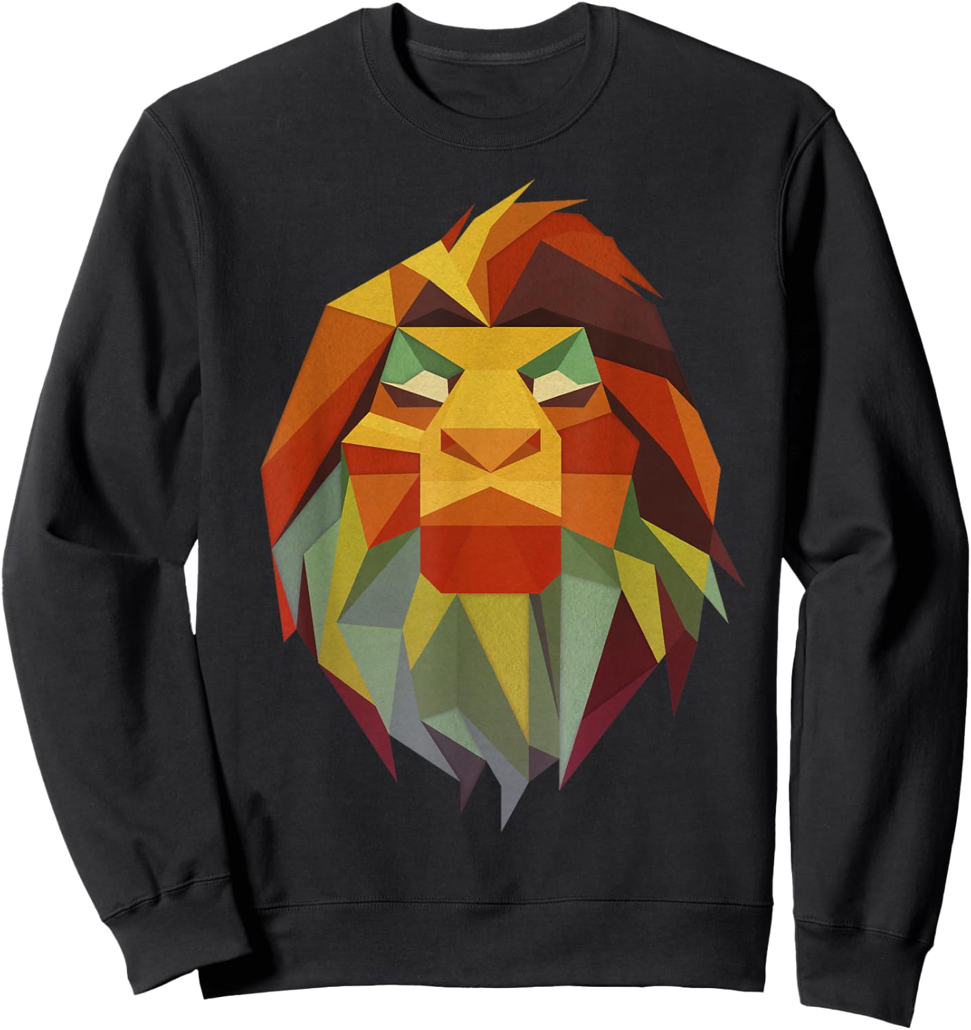 Disney The Lion King Simba Paper Cut Sweatshirt - Sweatshirt | Black