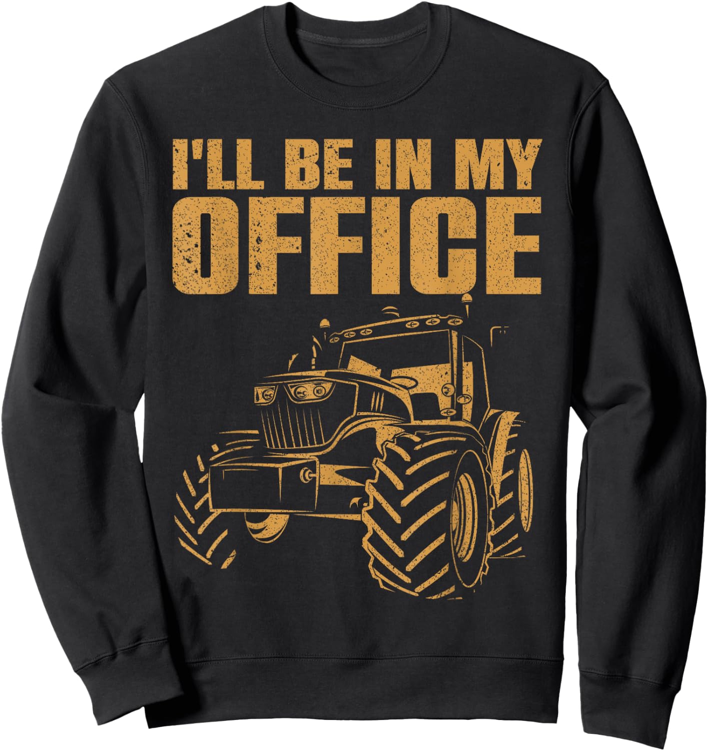 Best Tractor Women Farming Agriculture Farmer Office Sweatshirt - Sweatshirt | Black