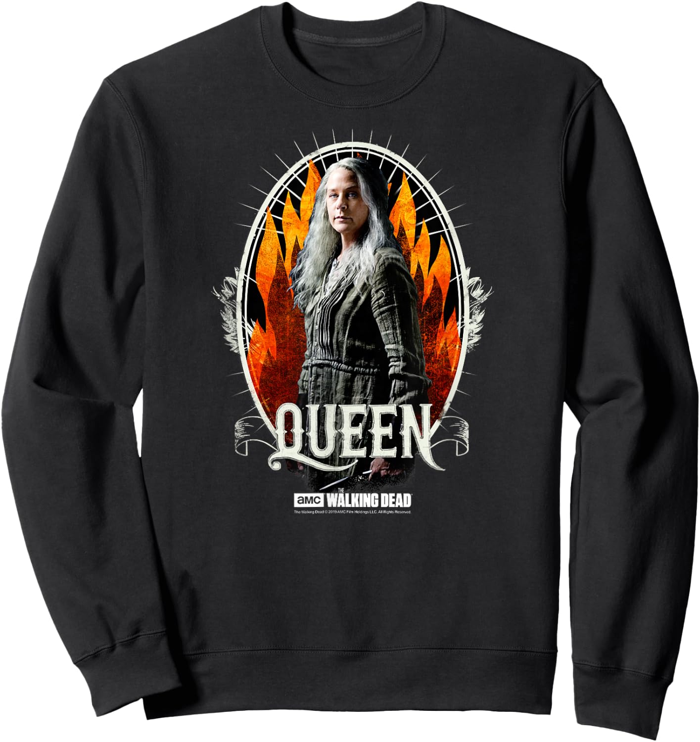 TWD Queen Carol Sweatshirt - Sweatshirt | Black