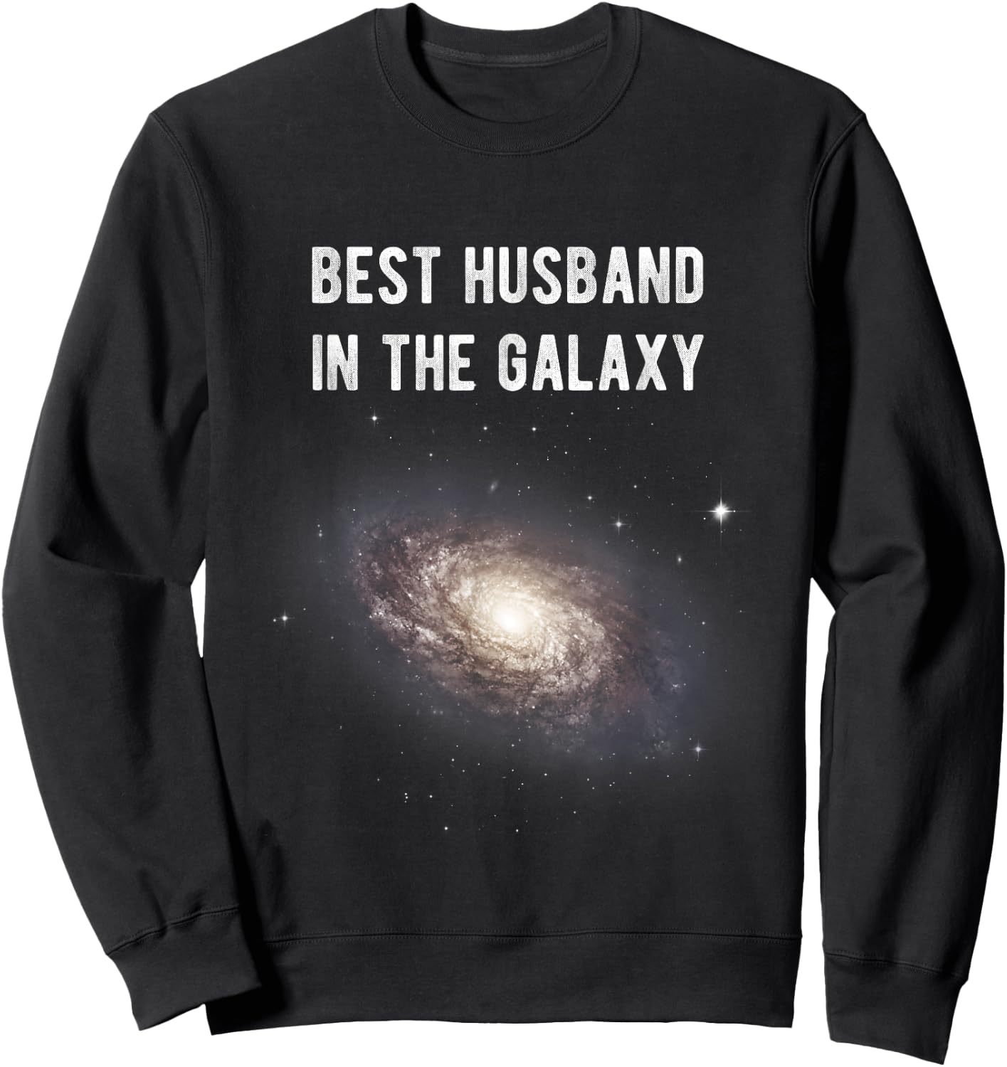 Best Husband In The Galaxy Sweatshirt - Sweatshirt | Black