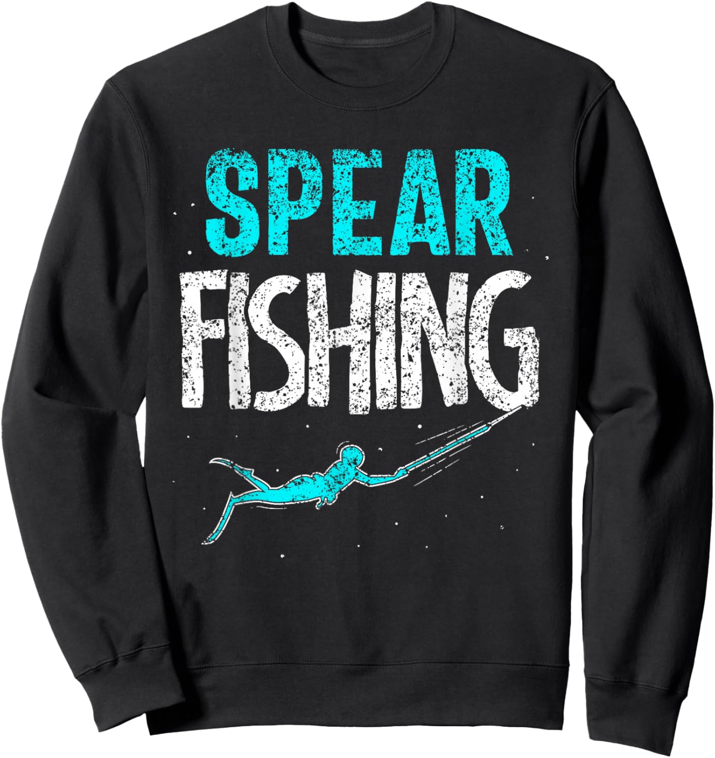 Spearfishing Spear Fishing Spearfisher Spearfishing Sweatshirt - Sweatshirt | Black