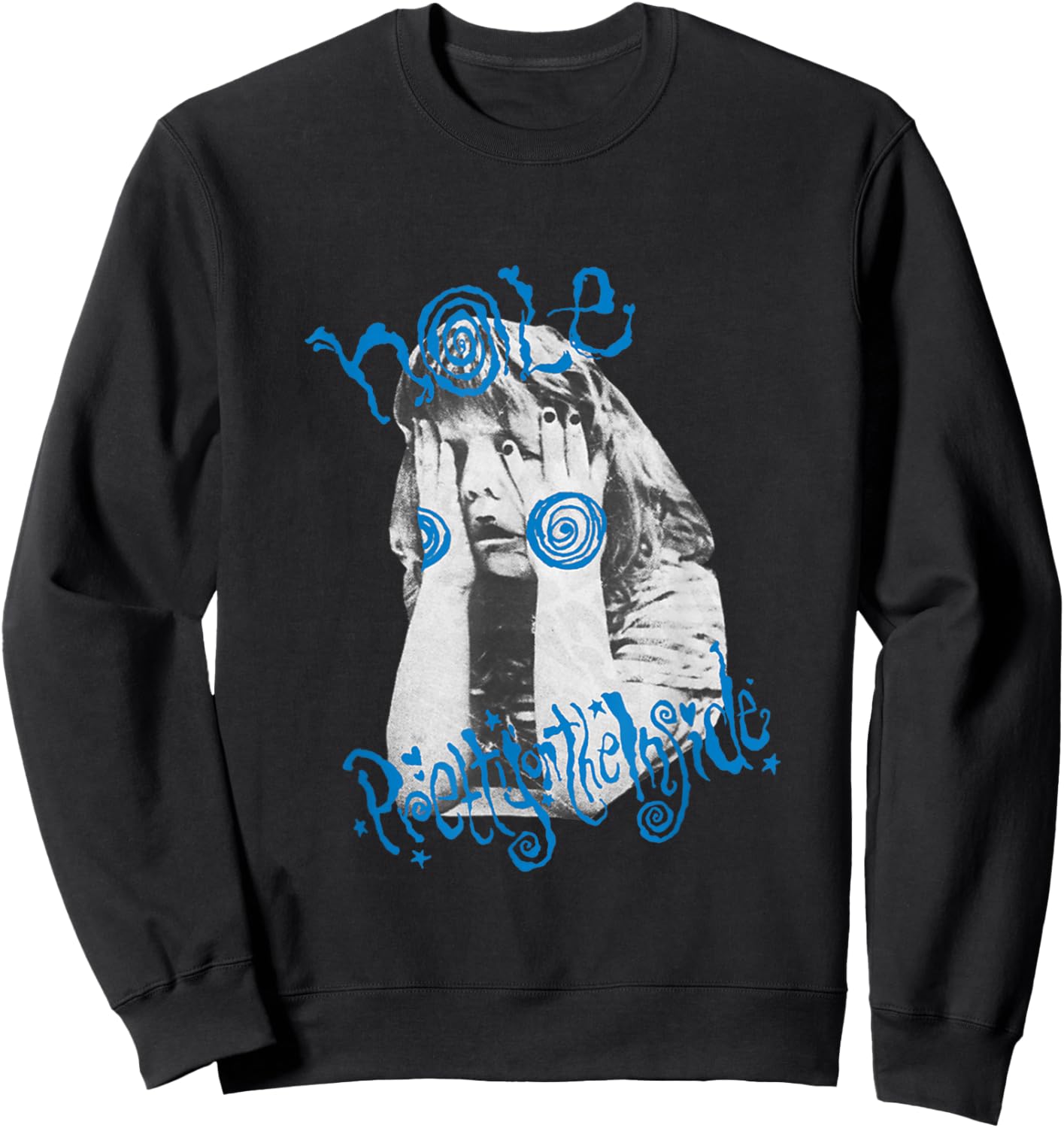 Hole - Pretty On The Inside Sweatshirt - Sweatshirt | Black