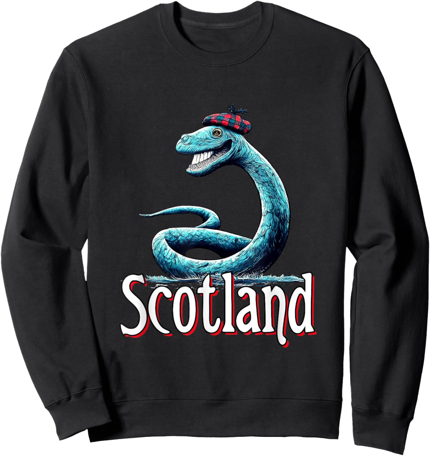 Scotland - Nessie Sweatshirt - Sweatshirt | Black