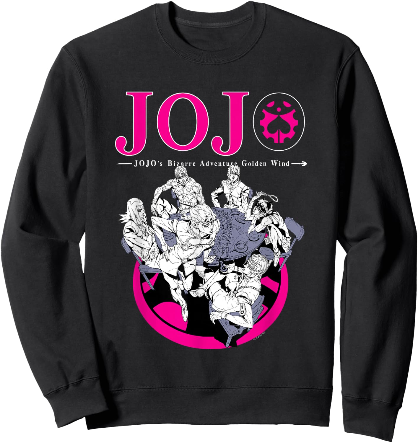 JoJo's Bizarre Adventure Part 5 Golden Wind Bruno's Gang Sweatshirt - Sweatshirt | Black