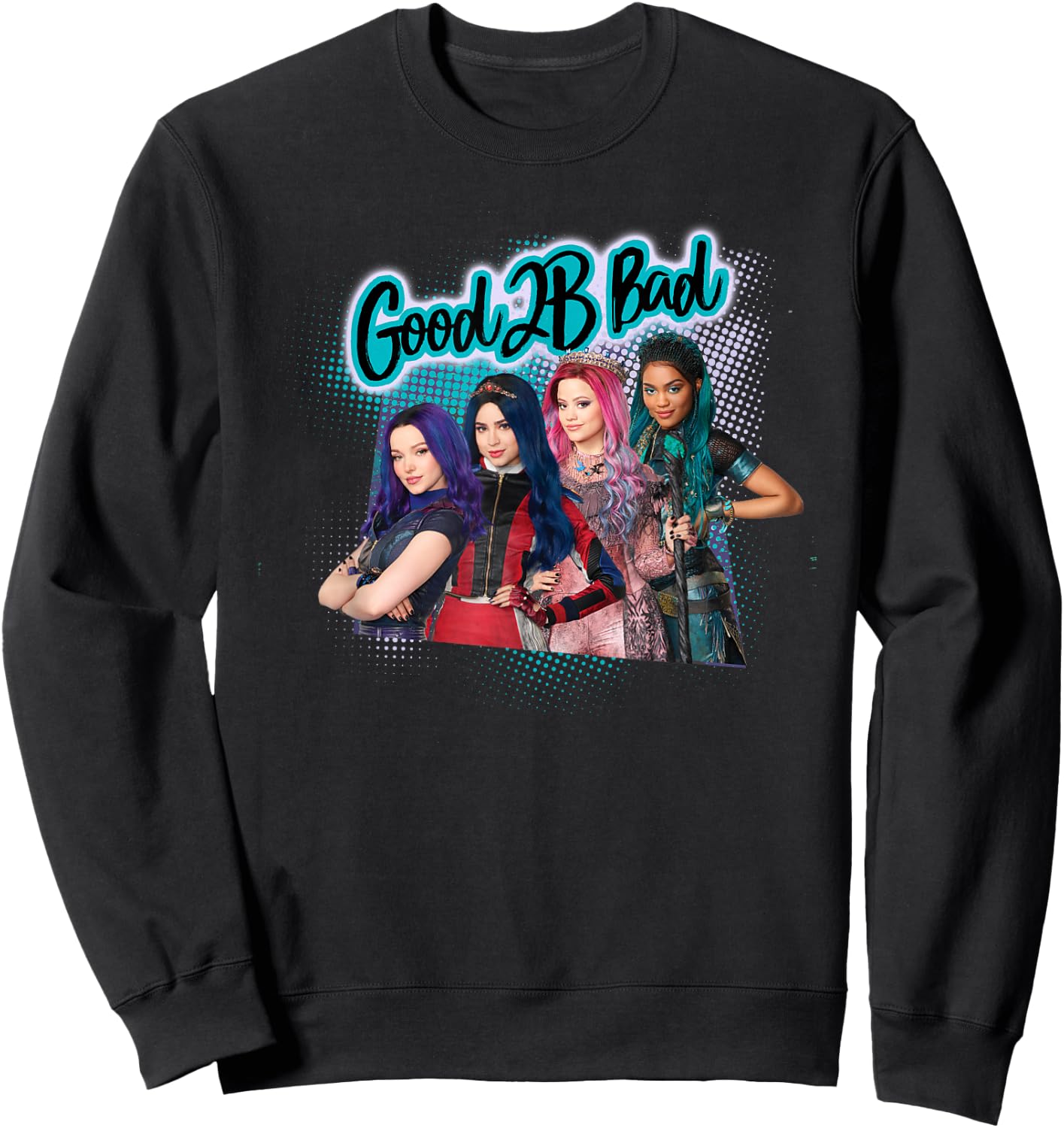 Disney - The Descendants 3 Good 2B Bad Sweatshirt - Sweatshirt | Black