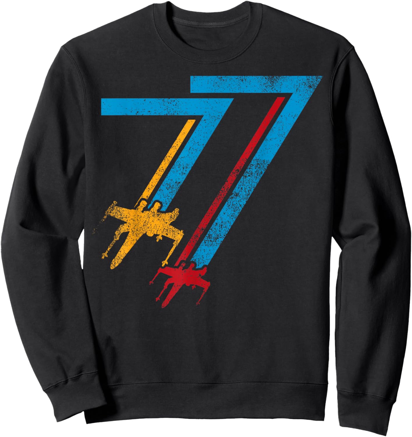 Affiche de Star Wars Double X-Wing '77 Sweatshirt - Sweatshirt | Black