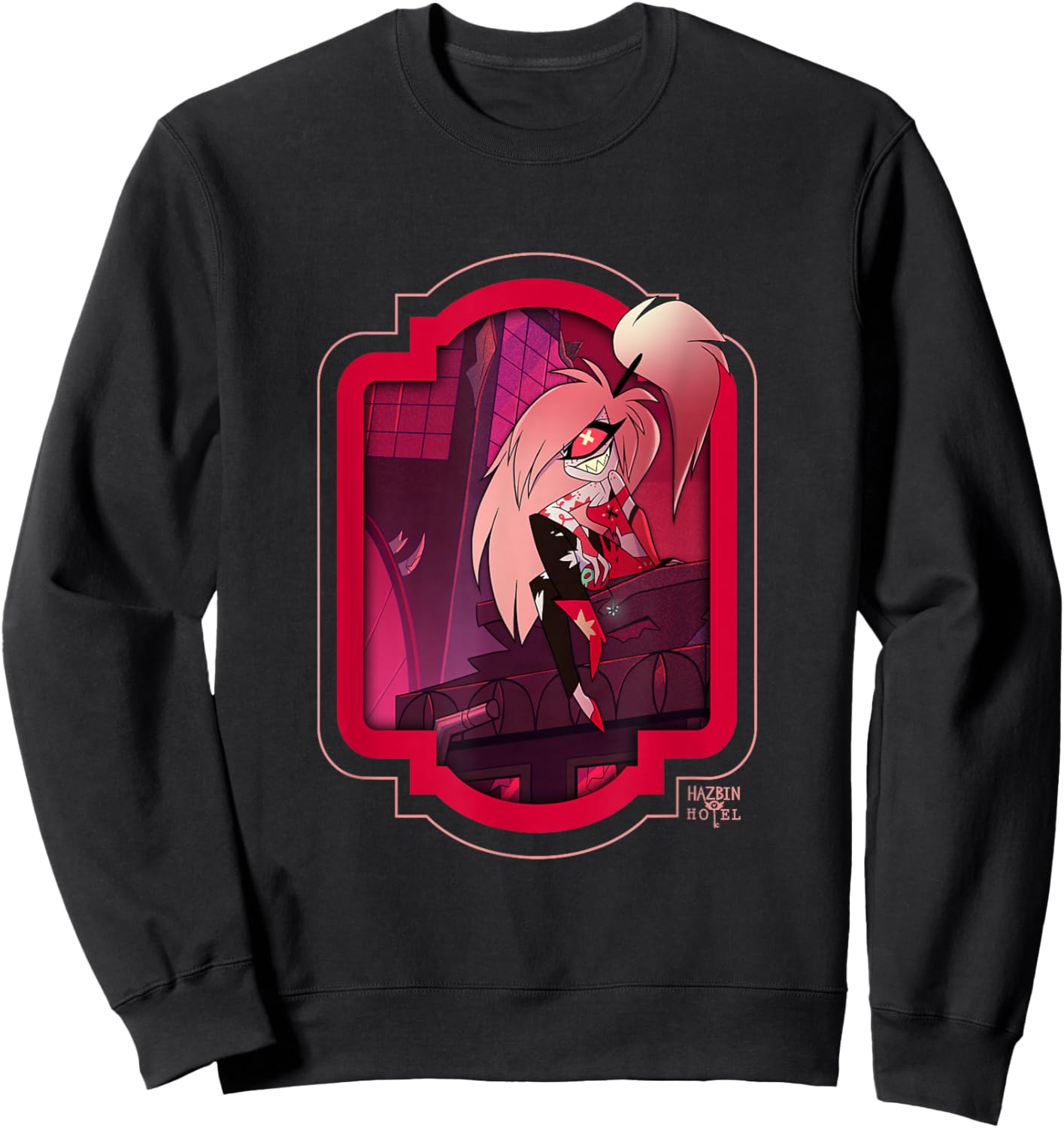 Hazbin Hotel - Cherri Bomb Sweatshirt - Sweatshirt | Black
