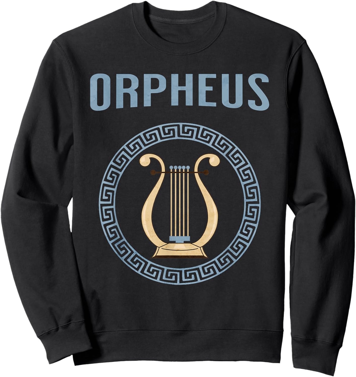 Orpheus Ancient Greek Musician and Poet Greek Mythology Sweatshirt - Sweatshirt | Black