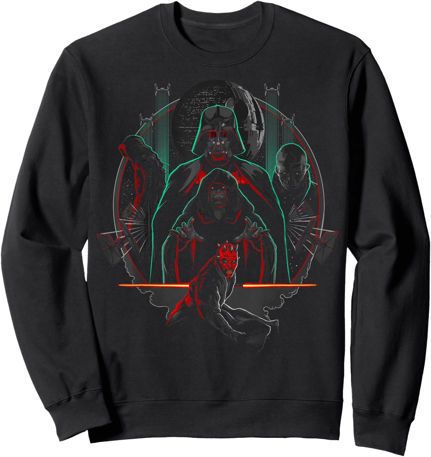Star Wars Group Shot Sith Lords Poster Sweatshirt - Sweatshirt | Black