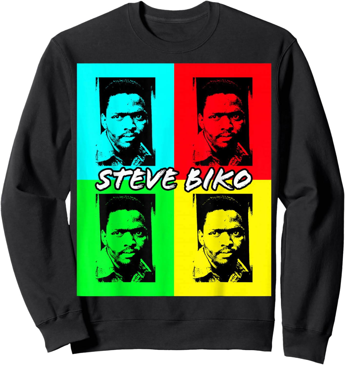 Steve Biko Sweatshirt - Sweatshirt | Black