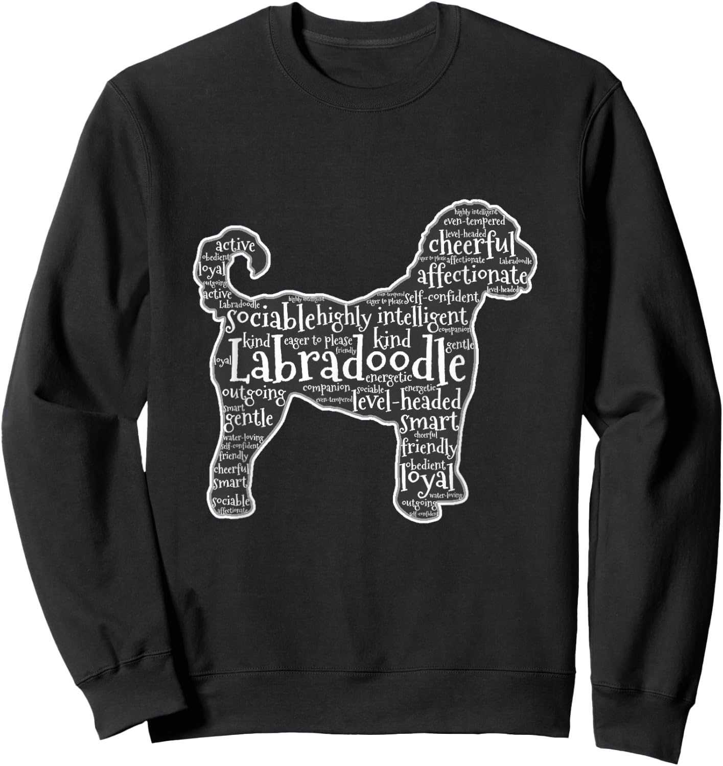 Labradoodle Sweatshirt - Sweatshirt | Black