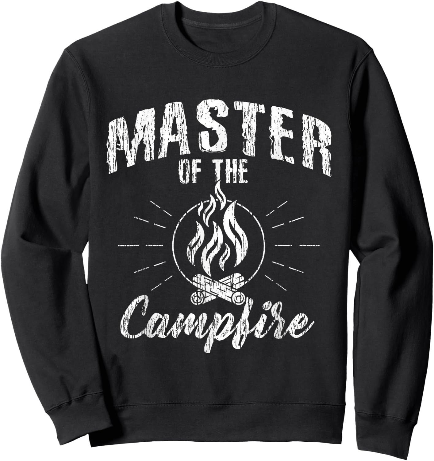 Master Of The Campfire - Camping Scout Shirt Gift Sweatshirt - Sweatshirt | Black