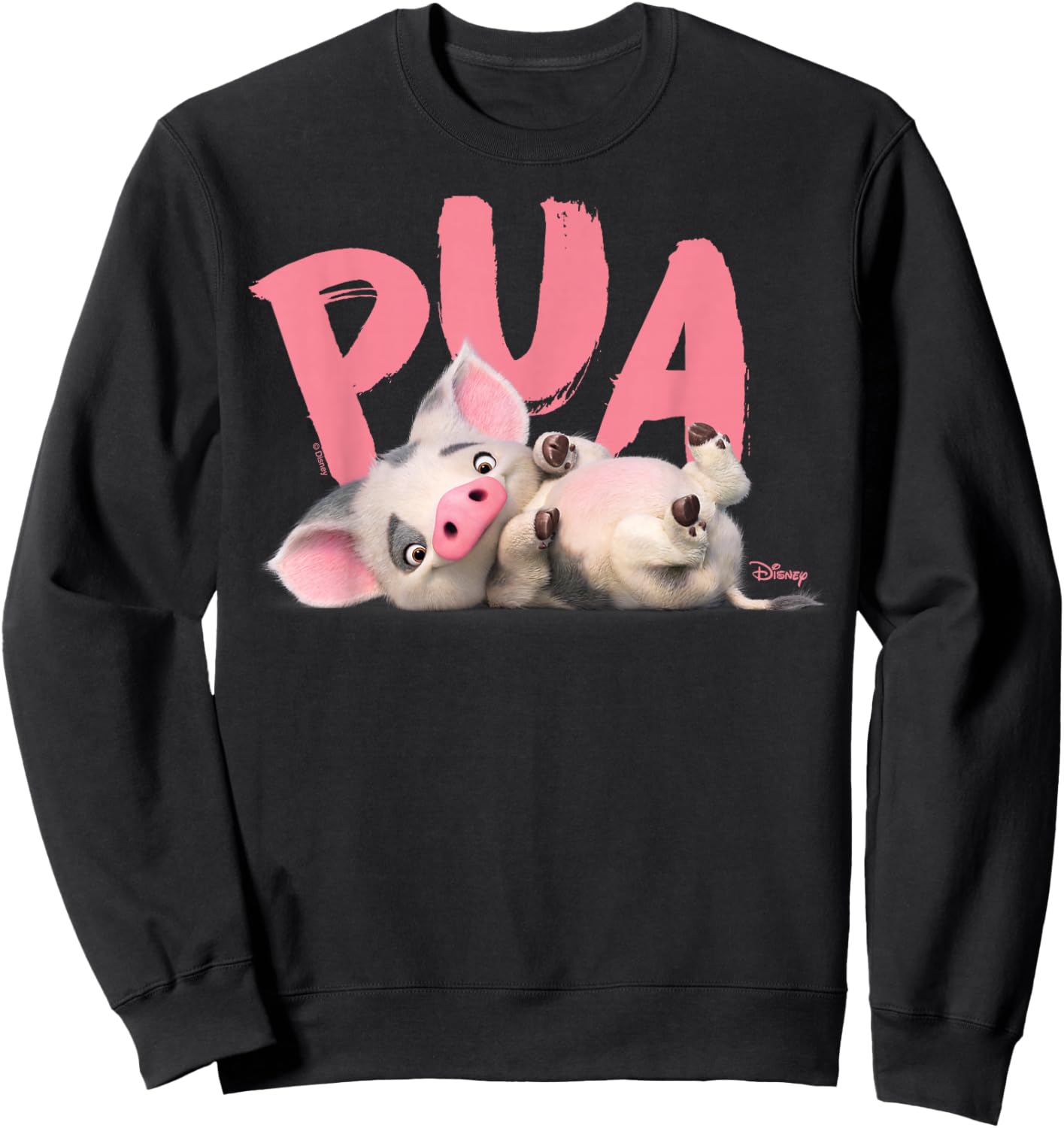 Moana - Pua The Pig Sweatshirt - Sweatshirt | Black