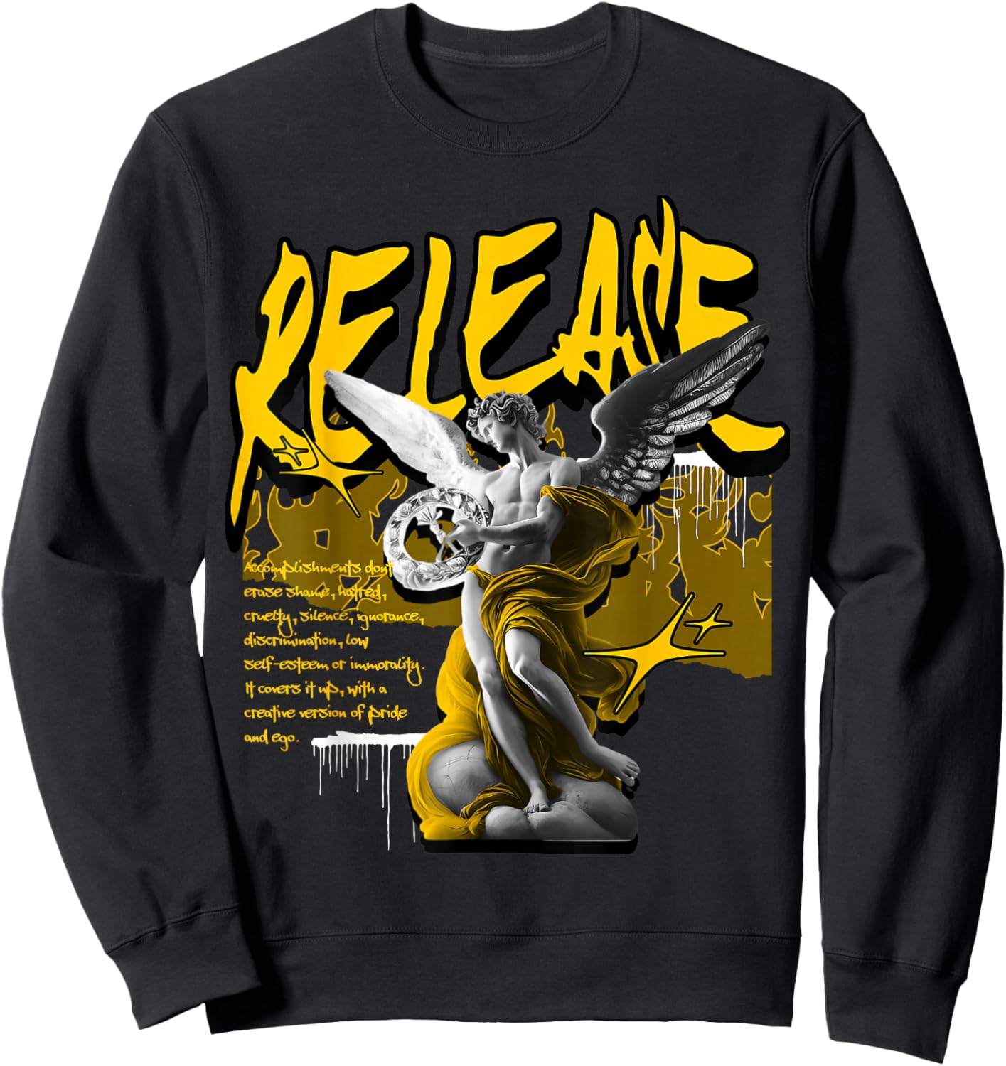 Release Vivid Sulfur 4s Matching Women Sweatshirt - Sweatshirt | Black