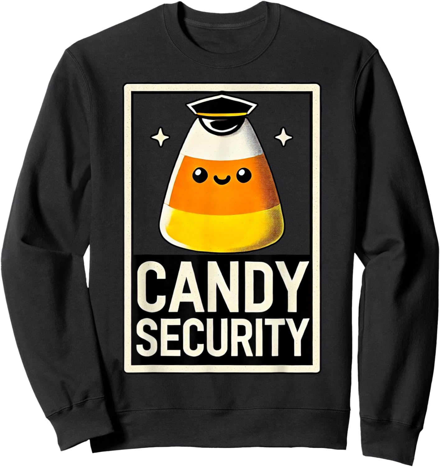 Candy Security Shirt Pretend I'm Candy Halloween Sweatshirt - Sweatshirt | Black