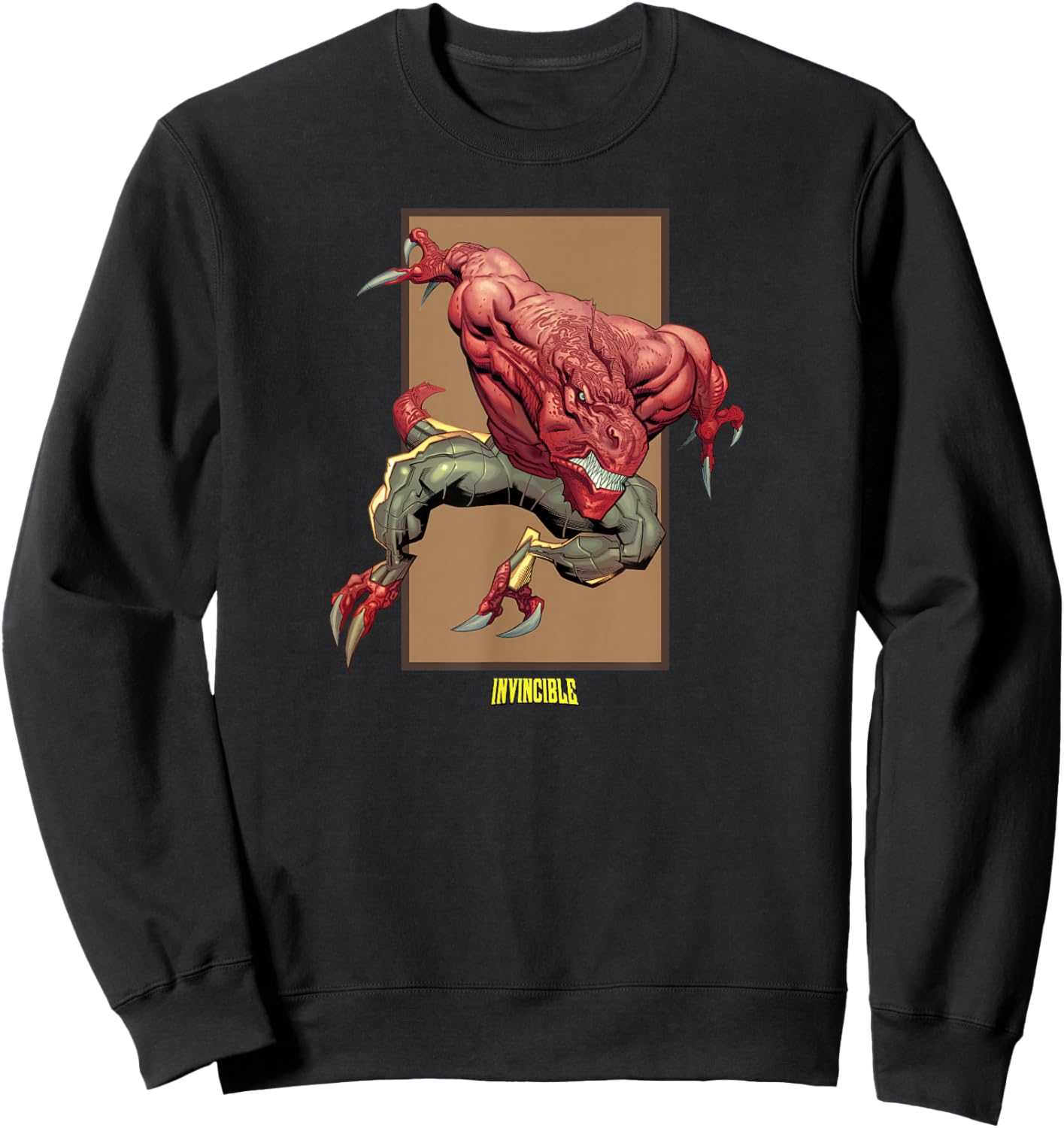 Invincible Dinosaurus Sweatshirt - Sweatshirt | Black