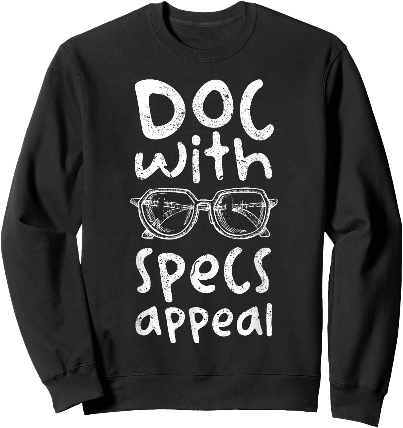 Funny Eye Doctor Shirts Optometry Gifts Cornea Optometrist Sweatshirt - Sweatshirt | Black