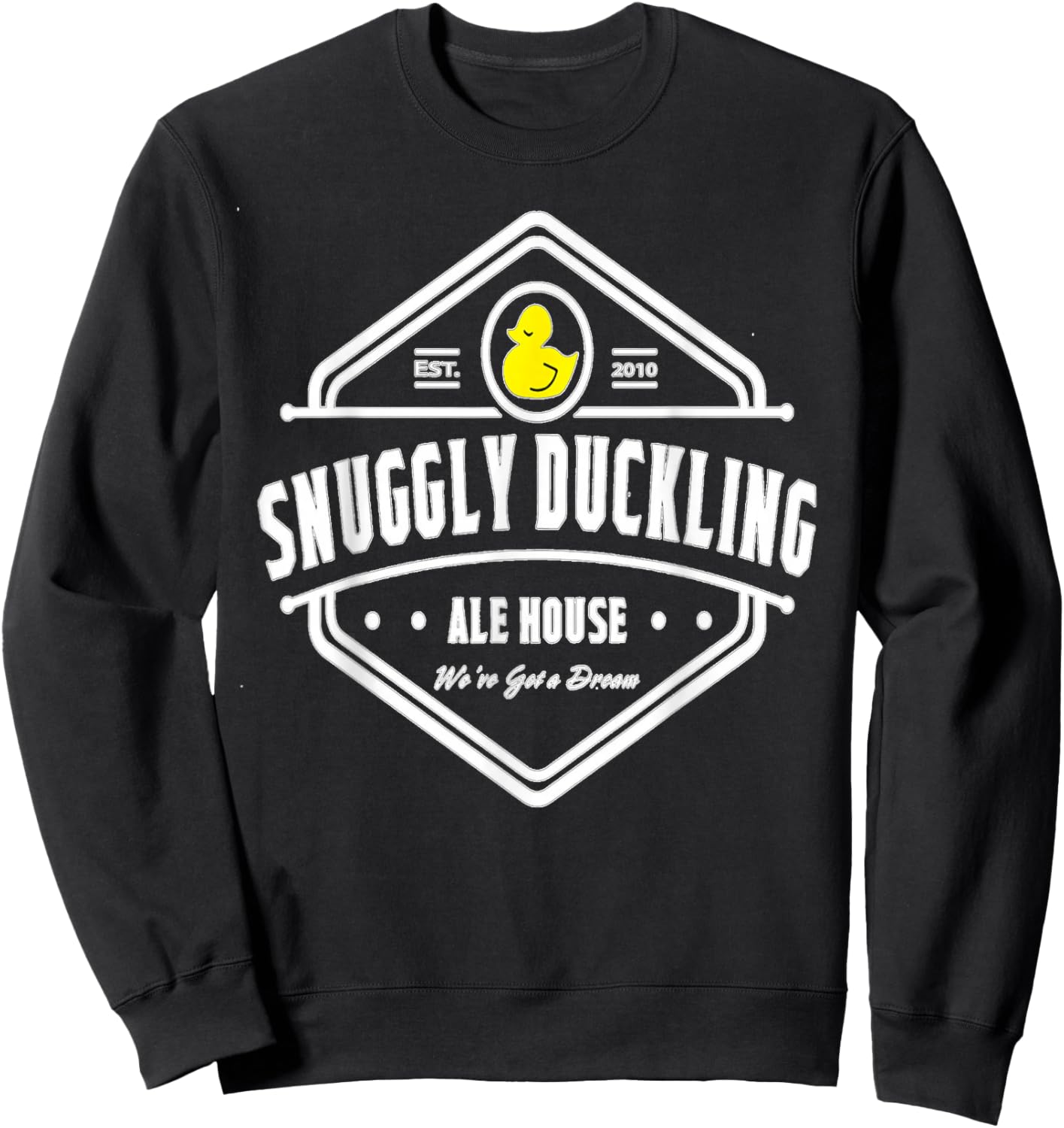 Snuggly Duckling Brewing Company Sweatshirt - Sweatshirt | Black