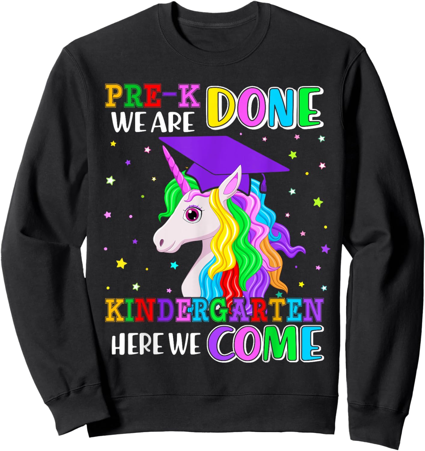 Pre-K Grad Preschool Prek Graduation 2025 Sweatshirt - Sweatshirt | Black
