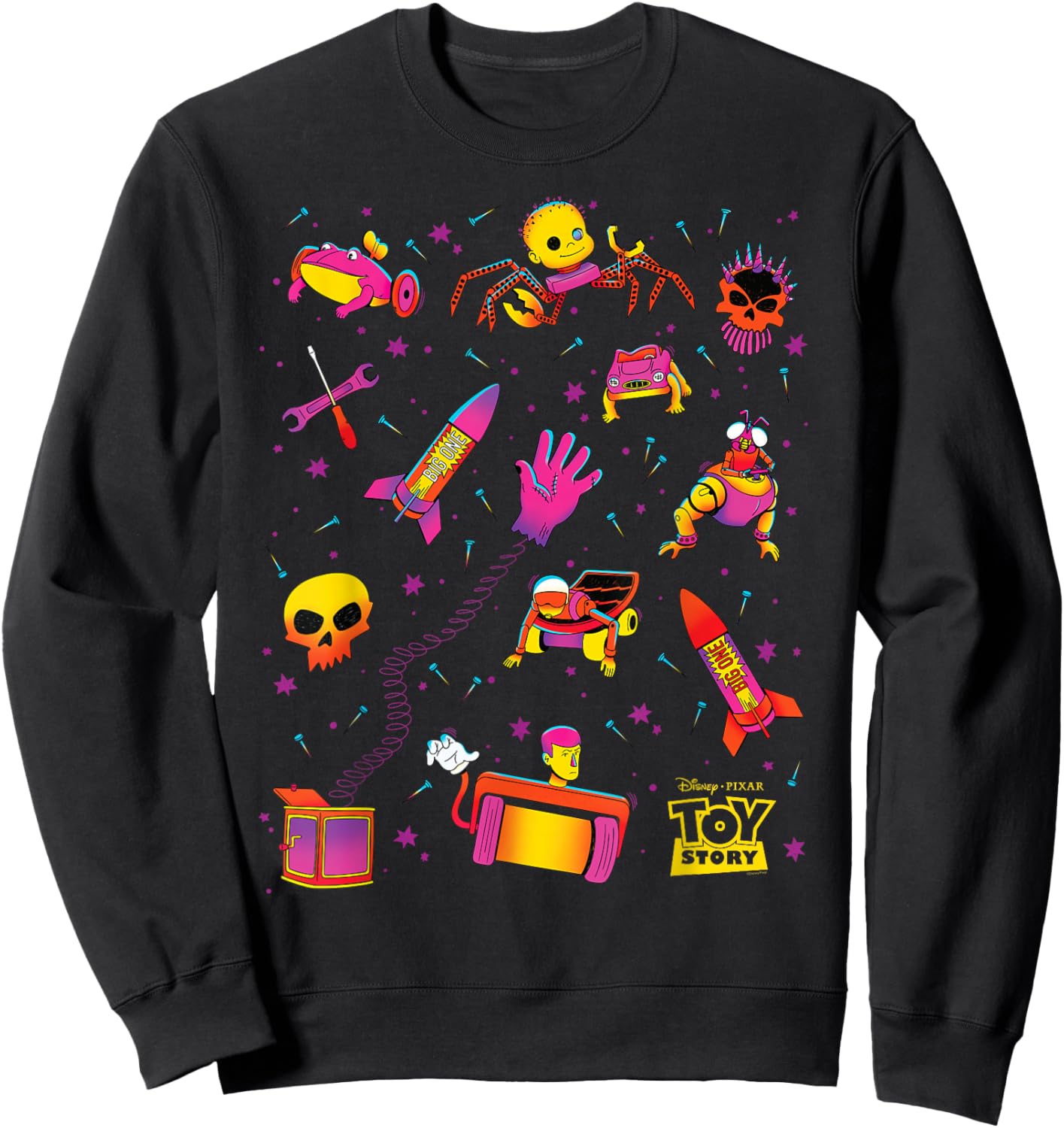 Disney and Pixar’s Toy Story Sid’s Mutant Toys Halloween Sweatshirt - Sweatshirt | Black