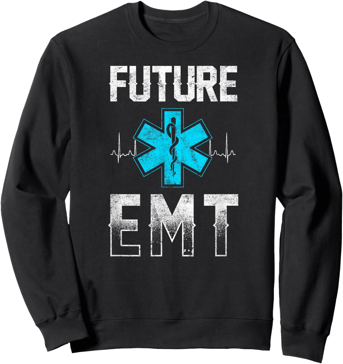 Future EMT Student Sweatshirt - Sweatshirt | Black