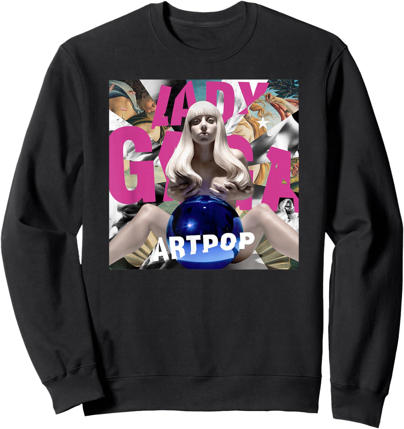 Official Lady Gaga Artpop Sweatshirt - Sweatshirt | Black