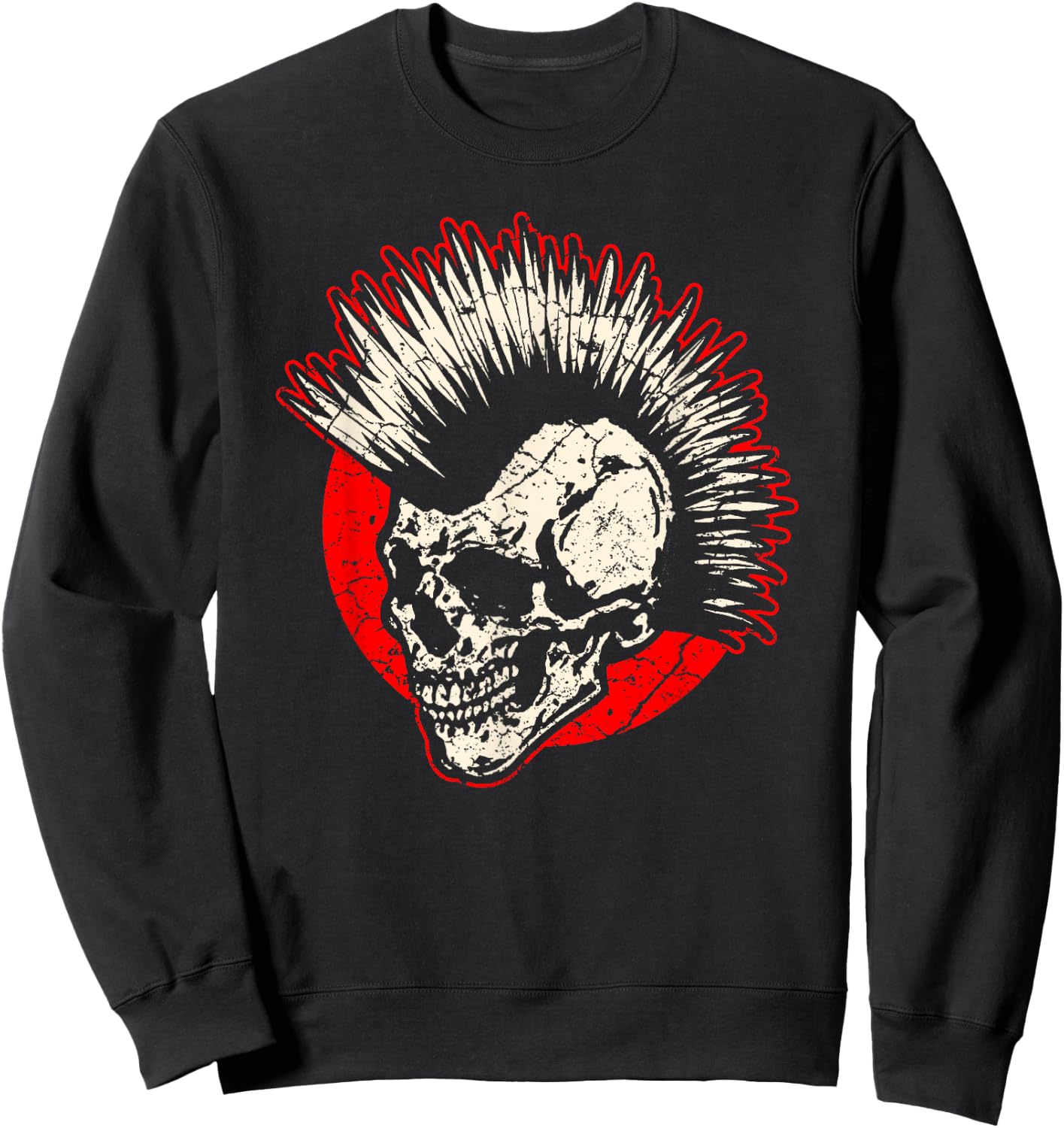 Punk Music Punk Rock Sweatshirt - Sweatshirt | Black
