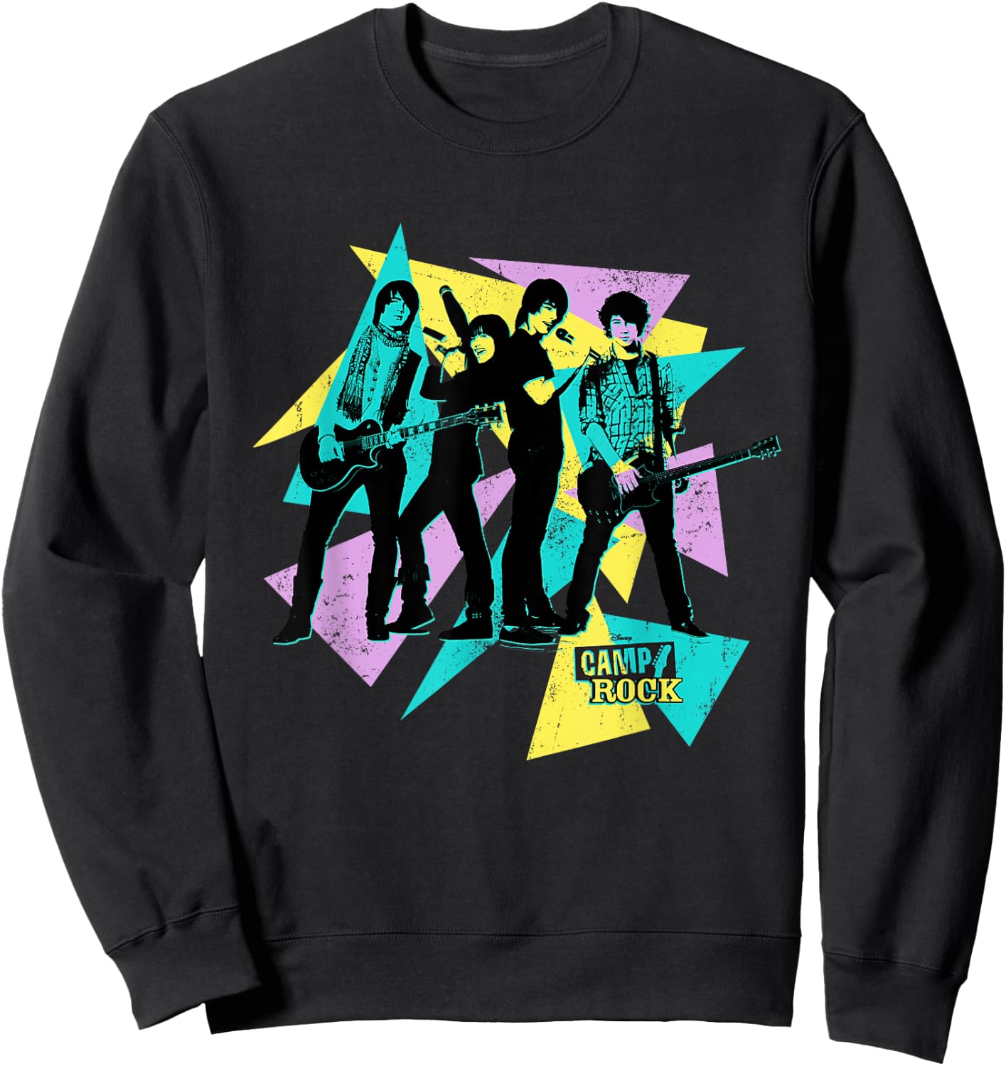 Disney Channel Camp Rock Mitchie Torres and Connect 3 Sweatshirt - Sweatshirt | Black