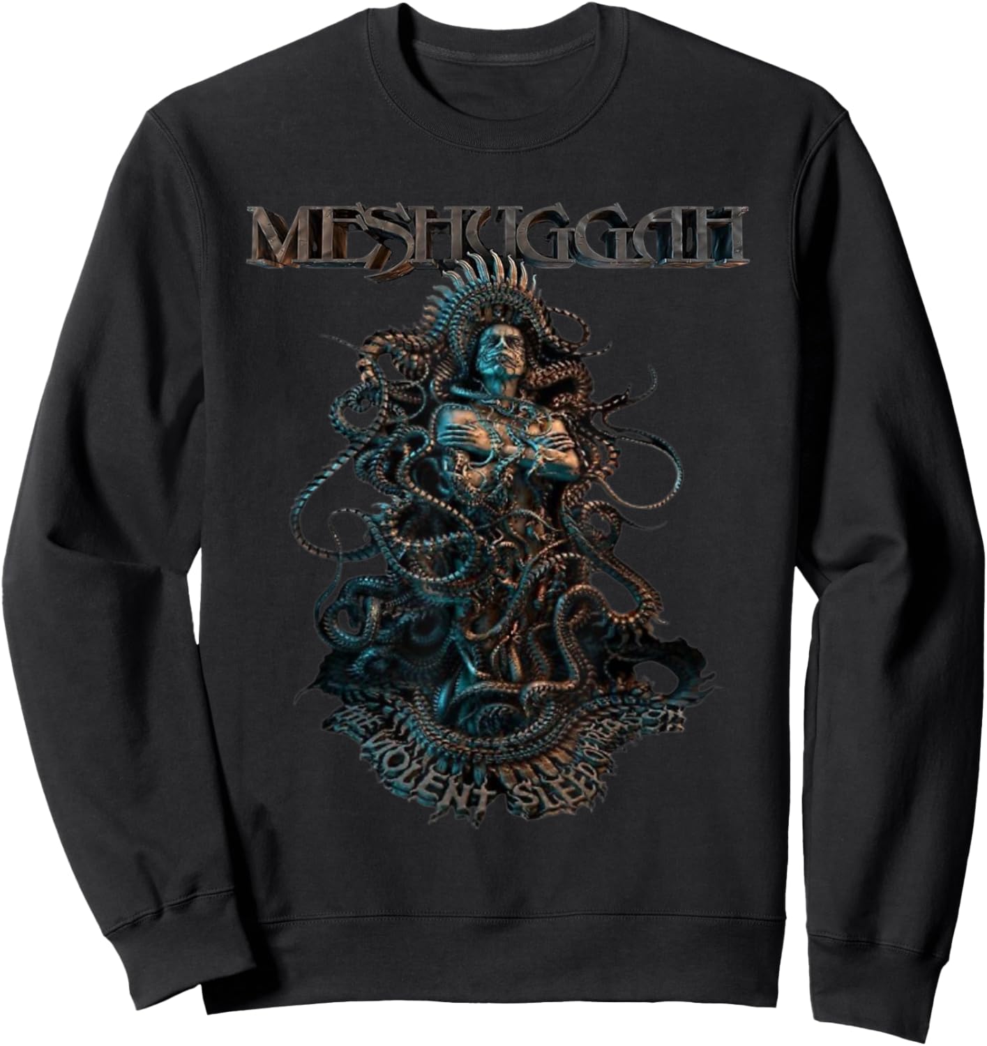 Meshuggah Graphic Design Gifts -Men gifts for Meshuggah fans Sweatshirt - Sweatshirt | Black