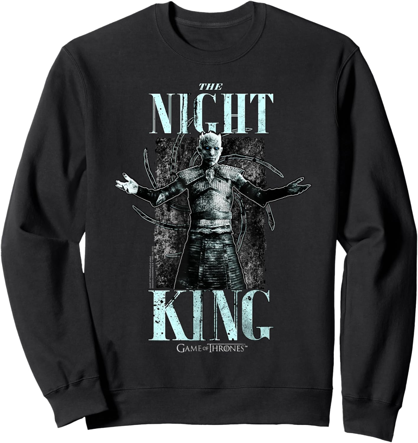 Game of Thrones The Night King Gothic Sweatshirt - Sweatshirt | Black