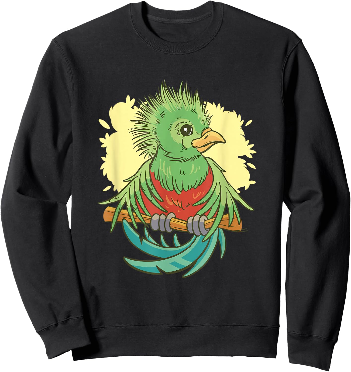 Guatemala Guatemalan Quetzal Sweatshirt - Sweatshirt | Black
