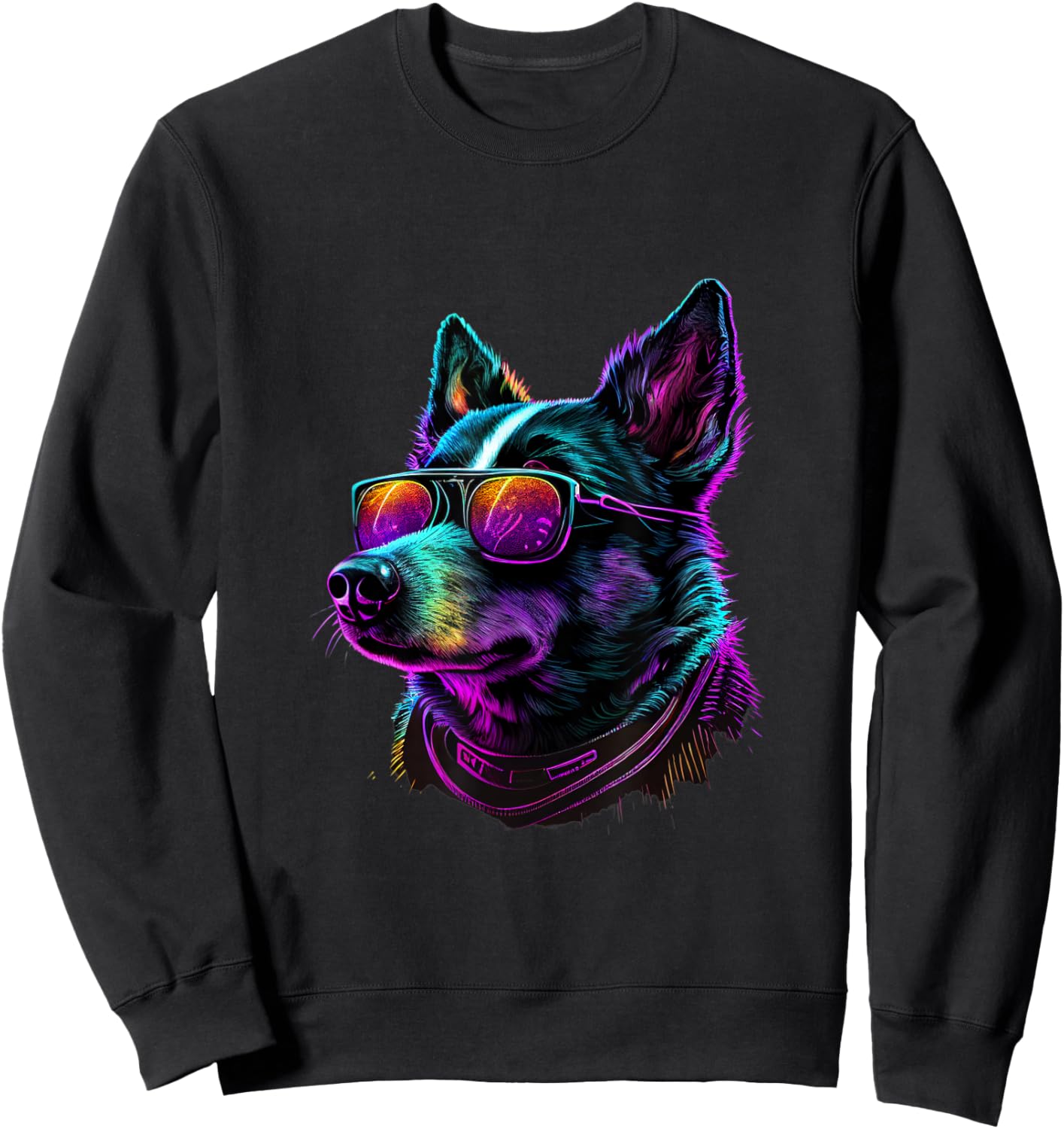 Australian Cattle Dog Dogs Australian Cattle Dogs Men Women Girls Kids Sweatshirt - Sweatshirt | Black