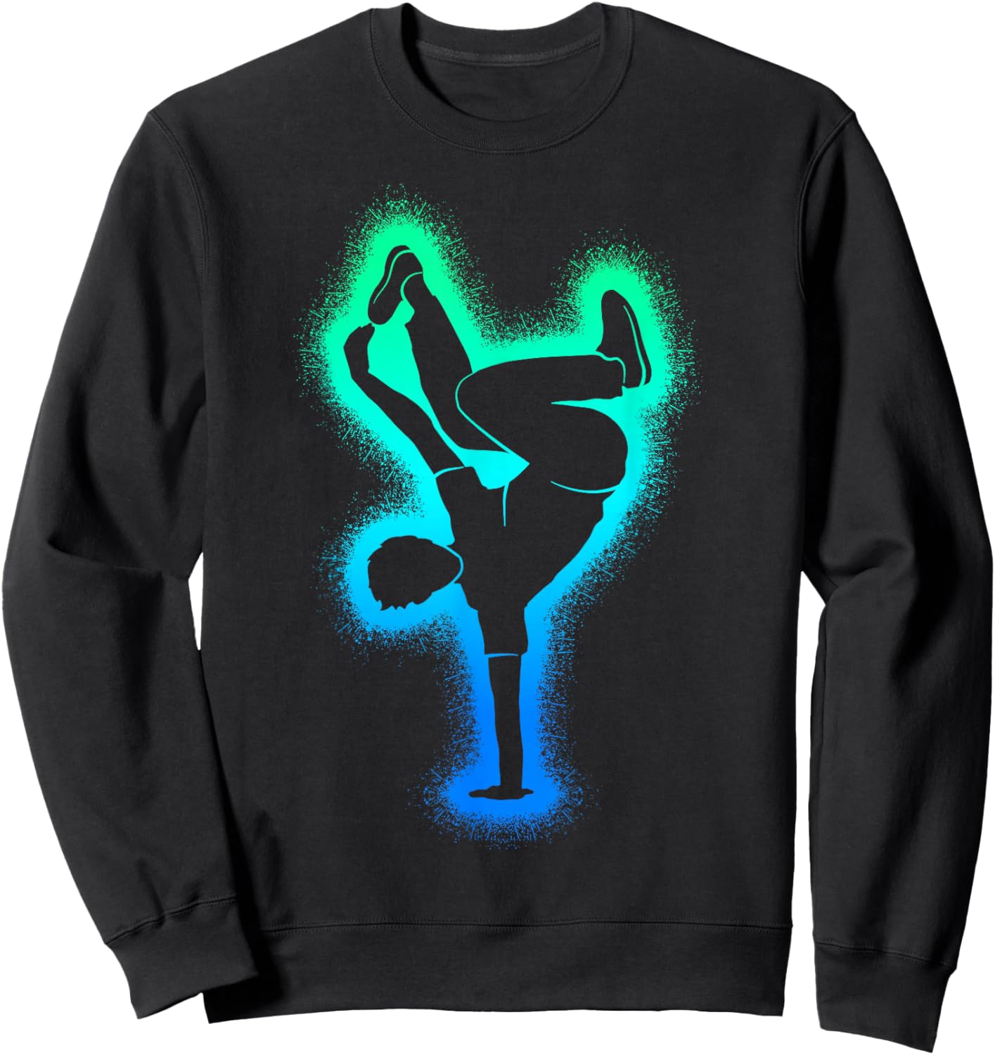 Breakdance Dance Men Kids Boys Breakdancing Sweatshirt - Sweatshirt | Black