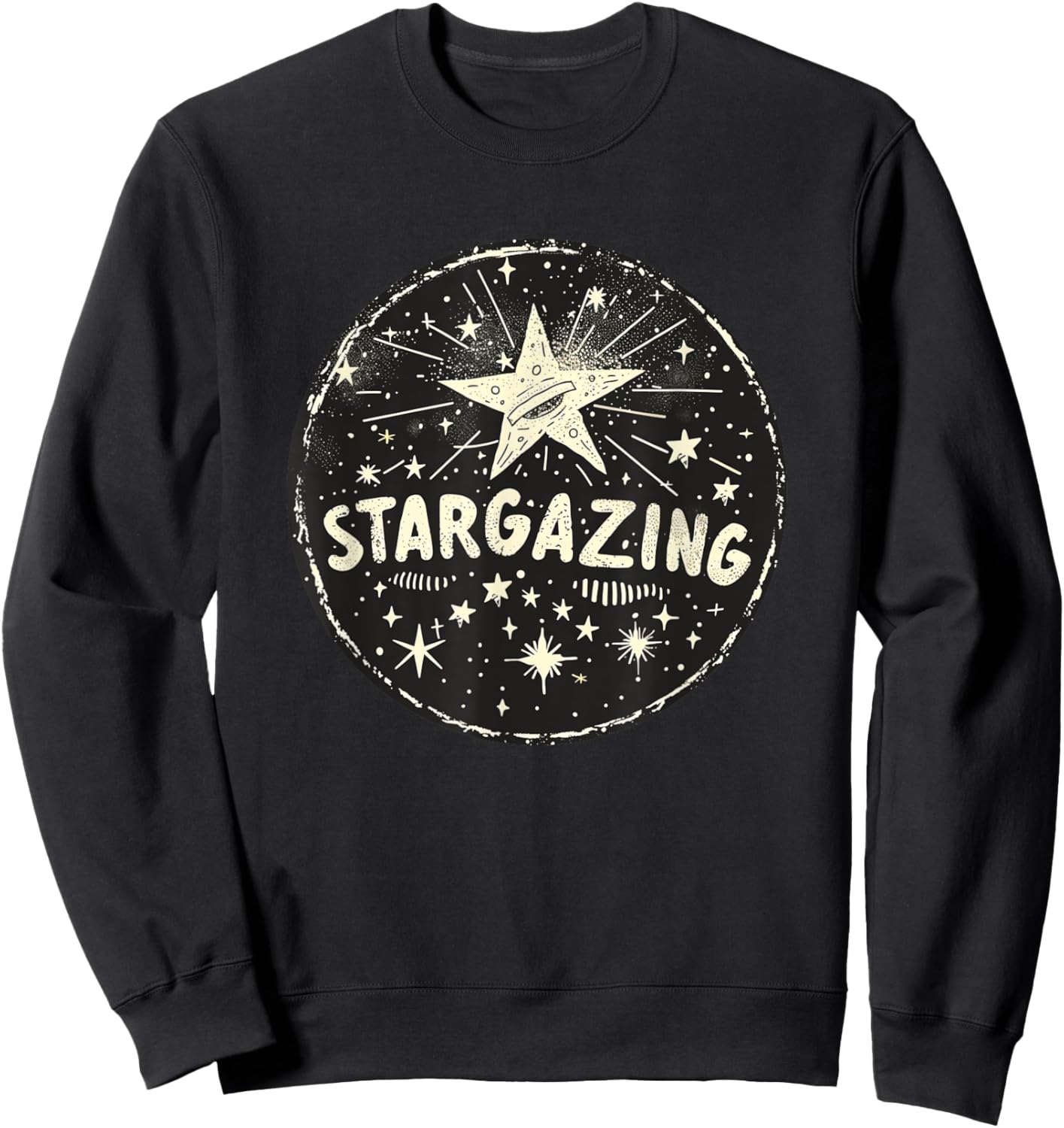 Cool stargazing Outfit Sweatshirt - Sweatshirt | Black