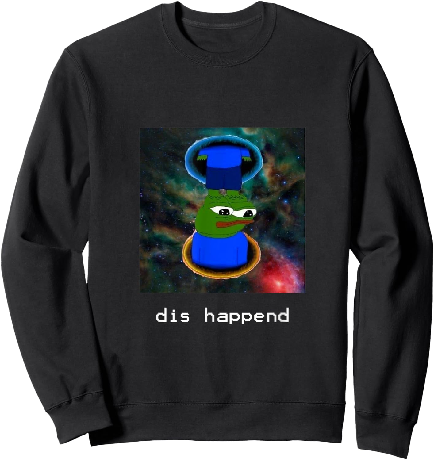 Apu Dis Happend Sweatshirt - Sweatshirt | Black
