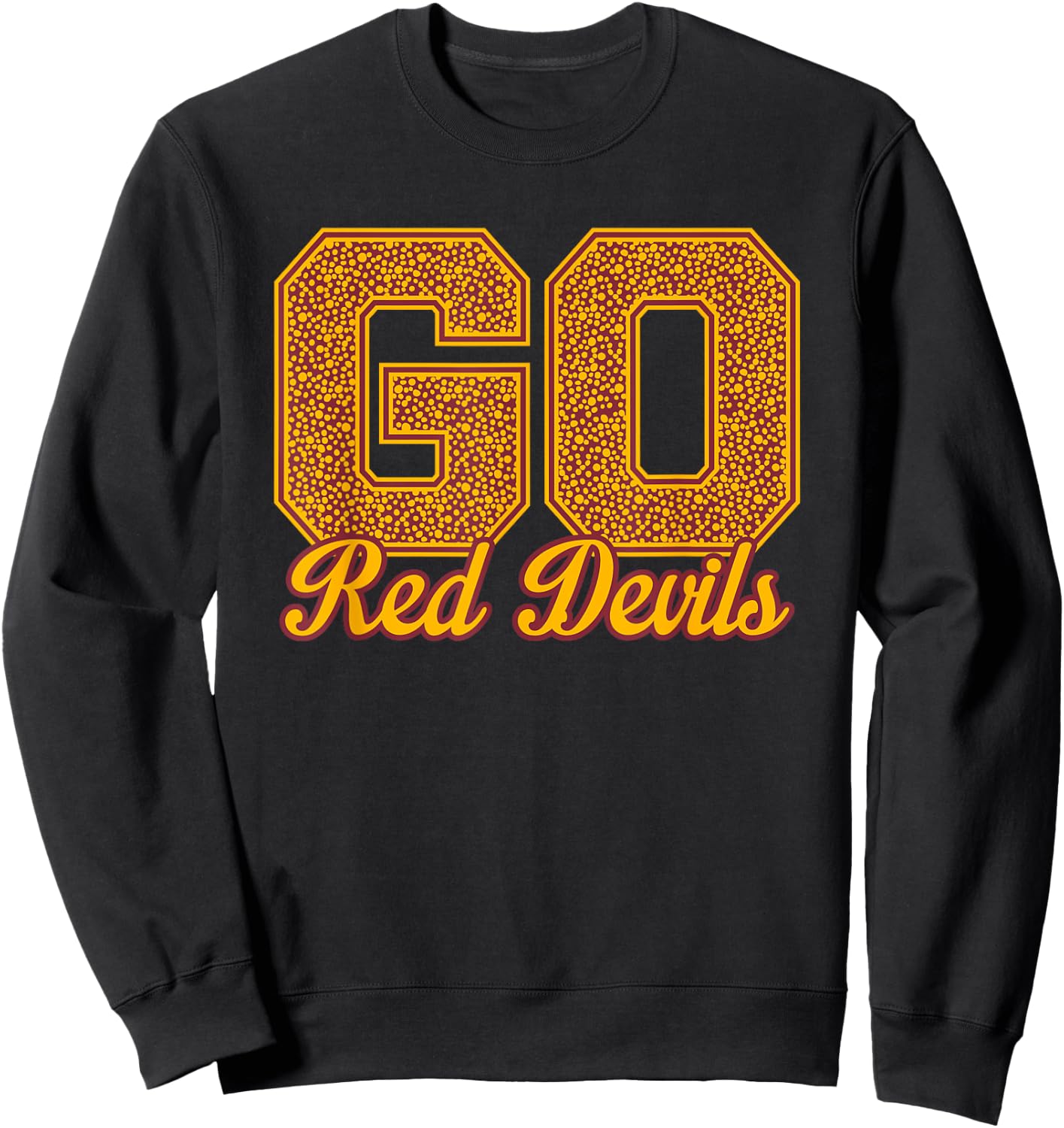 Russell Red Devils GO! School Pride Sweatshirt - Sweatshirt | Black