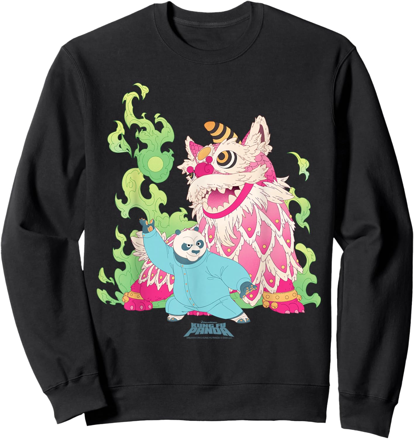 DreamWorks Kung Fu Panda Chinese New Year Po Sweatshirt - Sweatshirt | Black